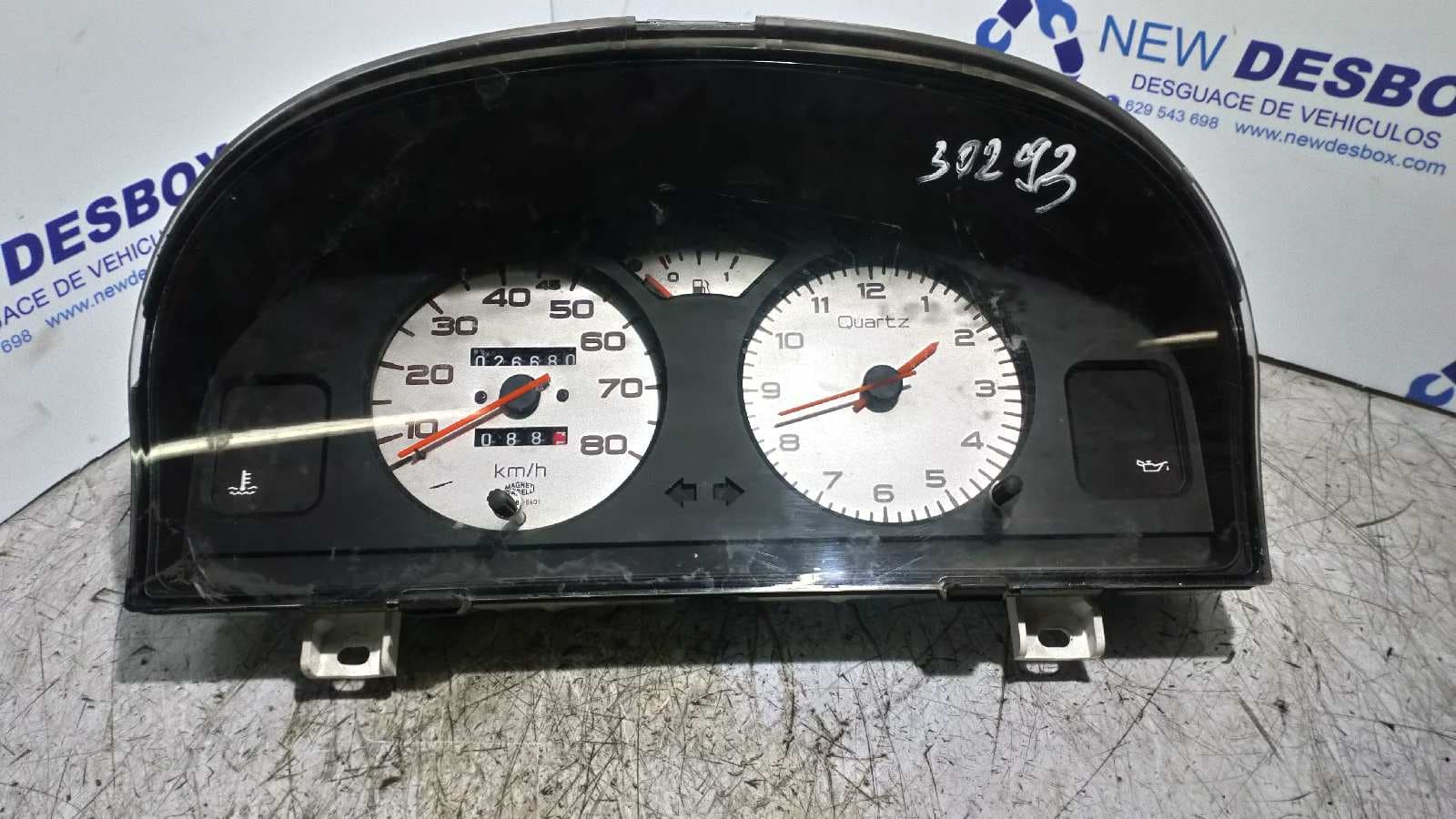 Recambio de CUADRO INSTRUMENTOS para AIXAM 400 Z402 referencia OEM IAM 08021979911   - VERDE