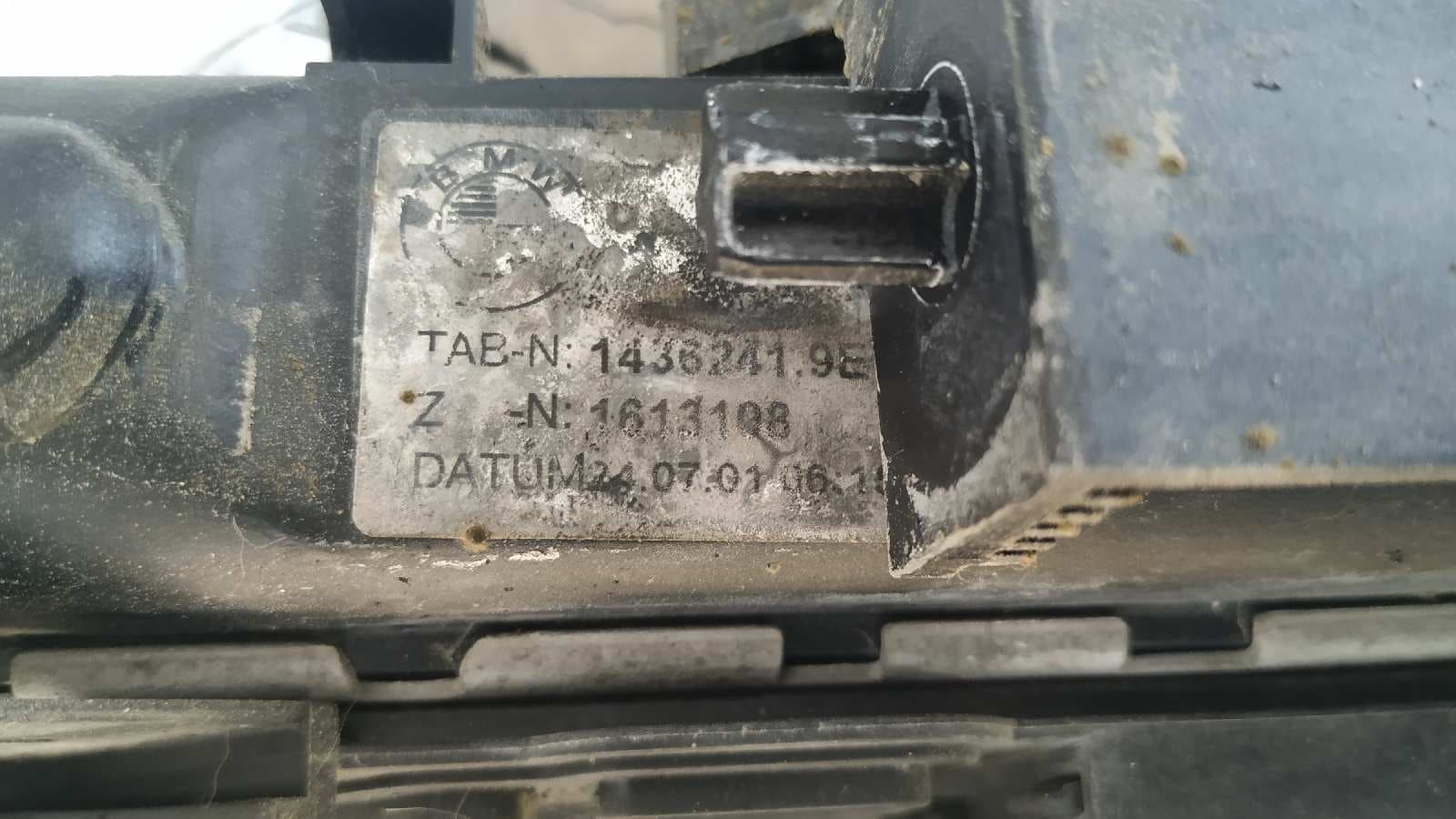 Recambio de RADIADOR AGUA para BMW SERIE 3 COMPACT (E46) N42 referencia OEM IAM 14362419E   - AZUL 2