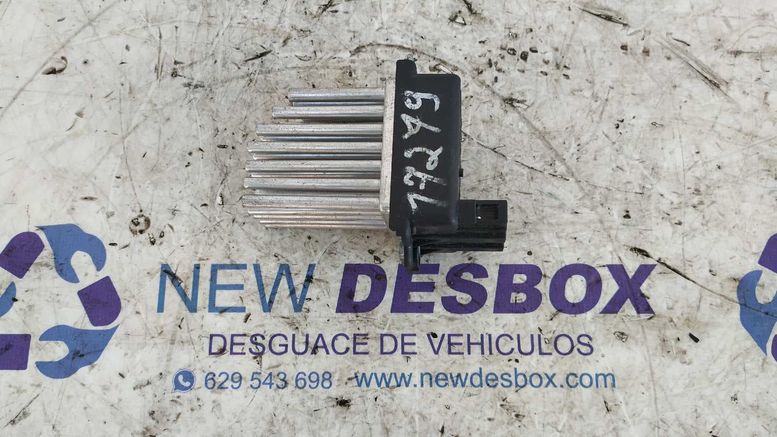 Recambio de RESISTENCIA CALEFACCION para AUDI A6 AVANT (4B5) 2.5 V6 24V TDI AFB referencia OEM IAM 4B0820521   - PLATA 7