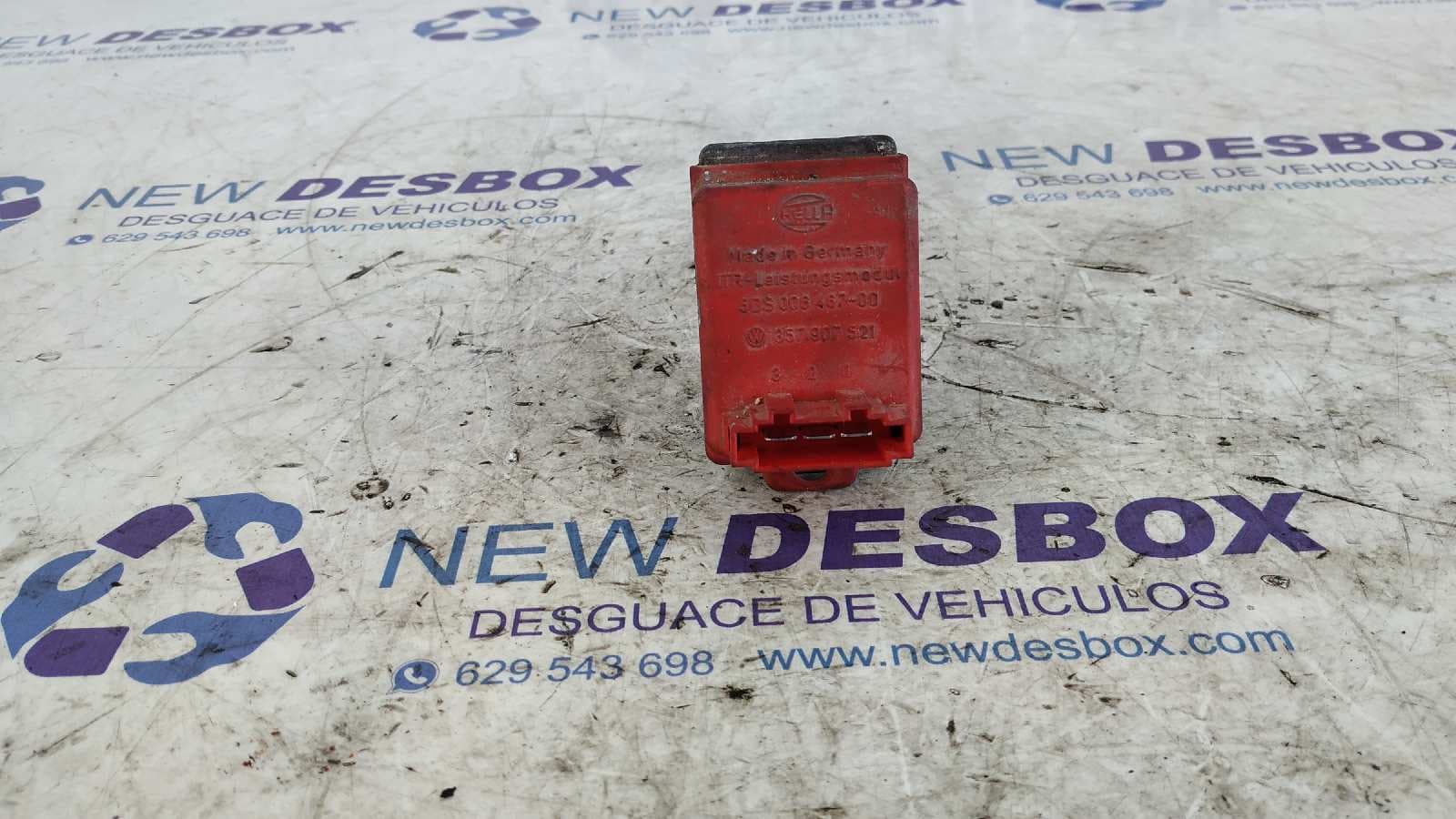 Recambio de RESISTENCIA CALEFACCION para AUDI A3 (8L) 1.9 TDI AGR referencia OEM IAM 357907521   - PLATA