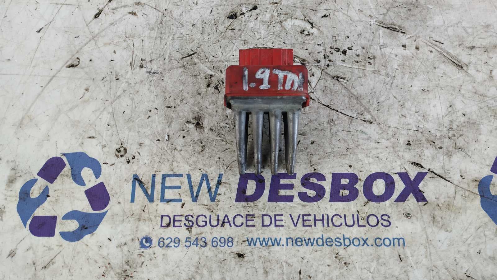 Recambio de RESISTENCIA CALEFACCION para AUDI A3 (8L) 1.9 TDI AGR referencia OEM IAM 357907521   - PLATA 6
