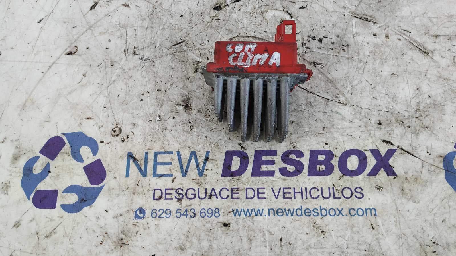Recambio de RESISTENCIA CALEFACCION para AUDI A3 (8L) 1.9 TDI AGR referencia OEM IAM 357907521   - PLATA 3