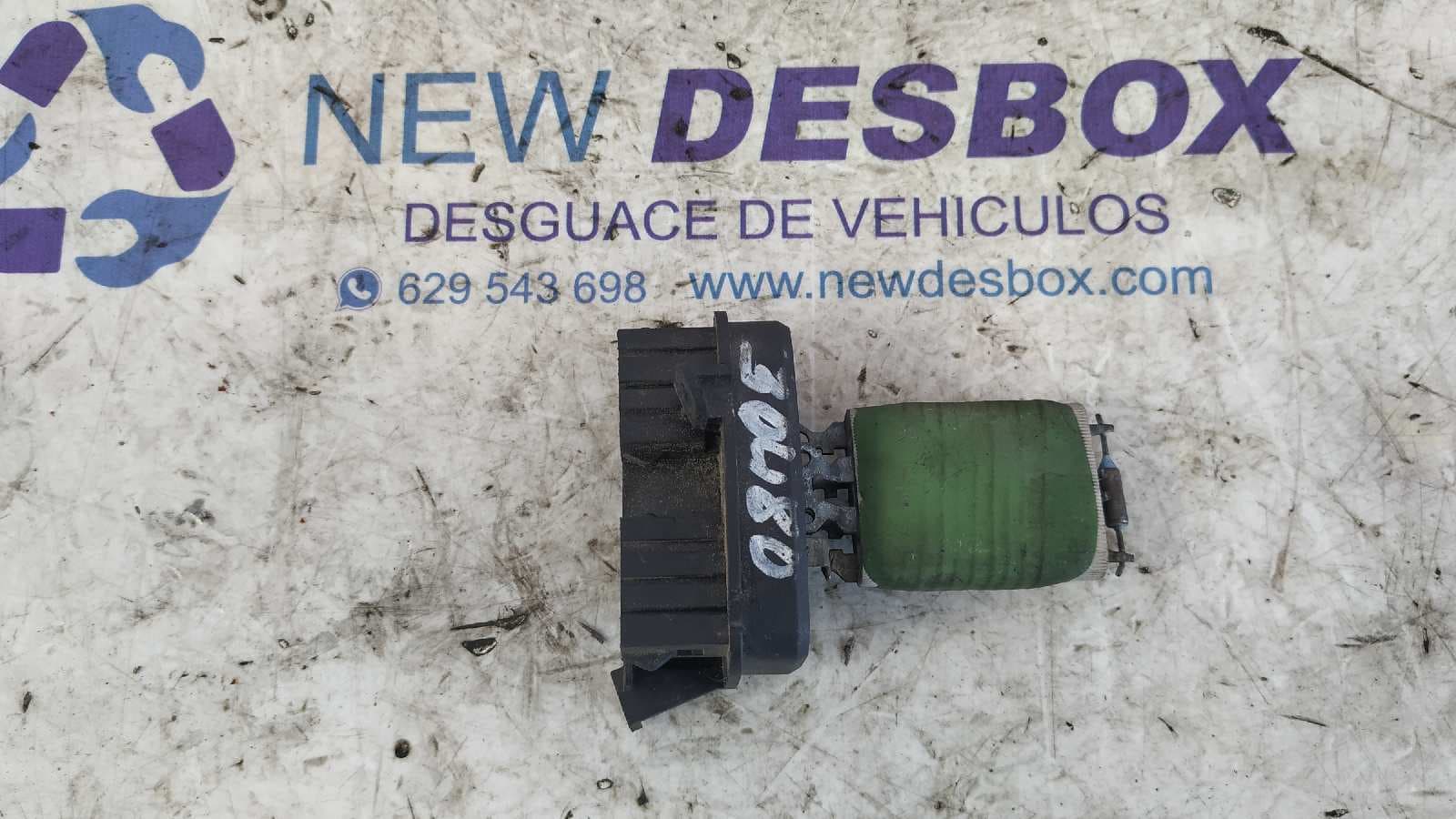 Recambio de RESISTENCIA CALEFACCION para VOLKSWAGEN LT CAJA CERRADA / COMBI (MOD. 1997) LT  28  Caja cerrada / Techo elevado ANJ referencia OEM IAM 650583B   - BLANCO 3
