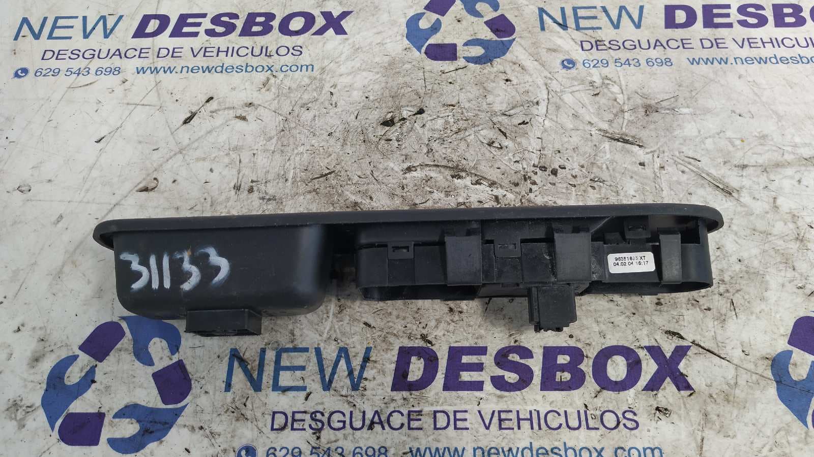 Recambio de MANDO ELEVALUNAS DELANTERO DERECHO para PEUGEOT 307 BREAK / SW (S1) BREAK XS RHRDW10BTED4 referencia OEM IAM 96351625XT   - AMARILLO 5