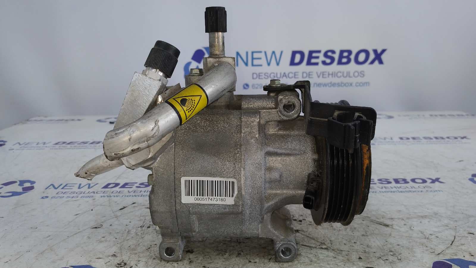 Recambio de COMPRESOR AIRE ACONDICIONADO para FIAT 500 CABRIO (150) Color Therapy 169A4000 referencia OEM IAM SCSB06   - BLANCO 6
