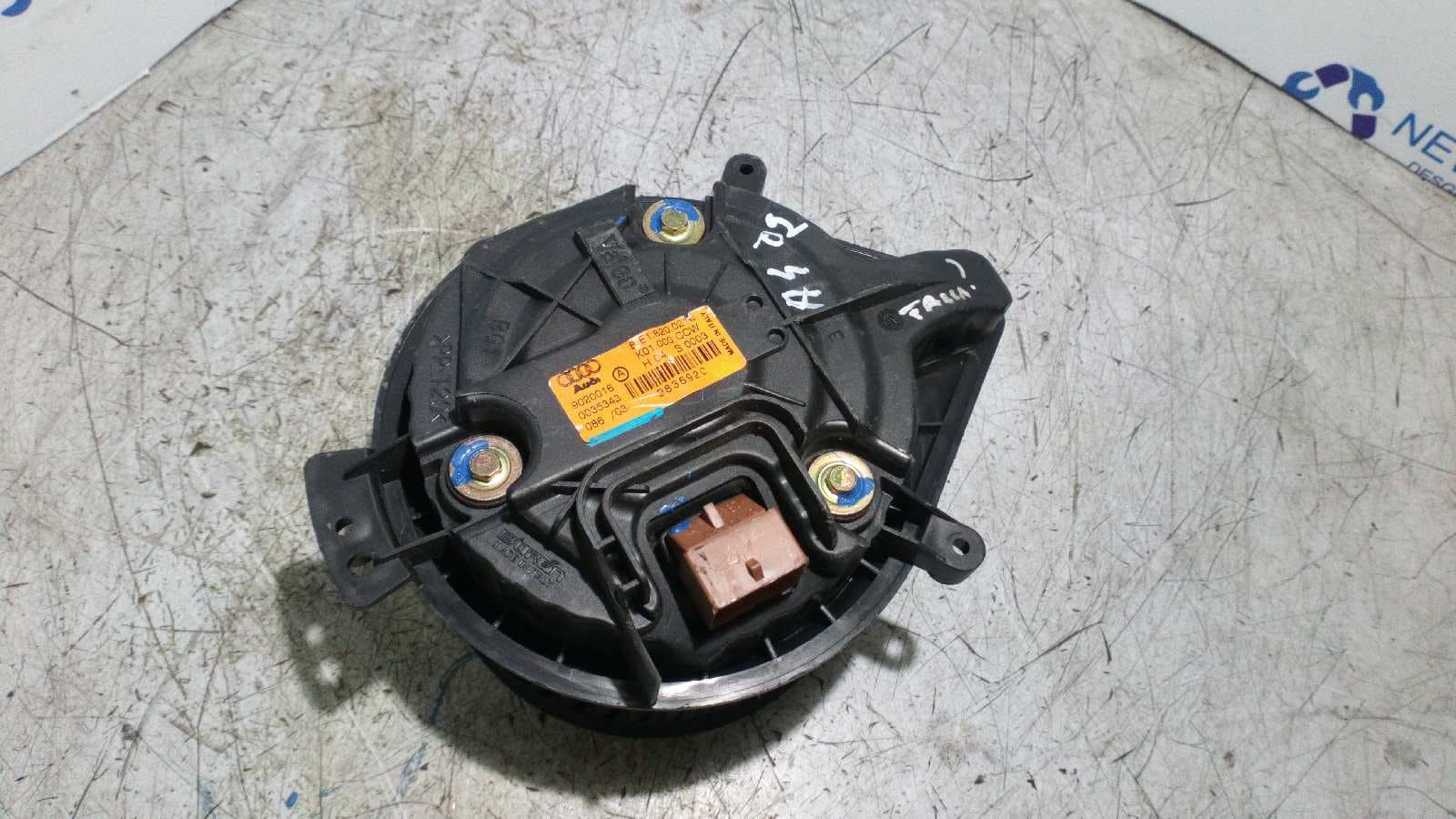 Recambio de MOTOR CALEFACCION para AUDI A4 BERLINA (8E) referencia OEM IAM 8E1820021E 3