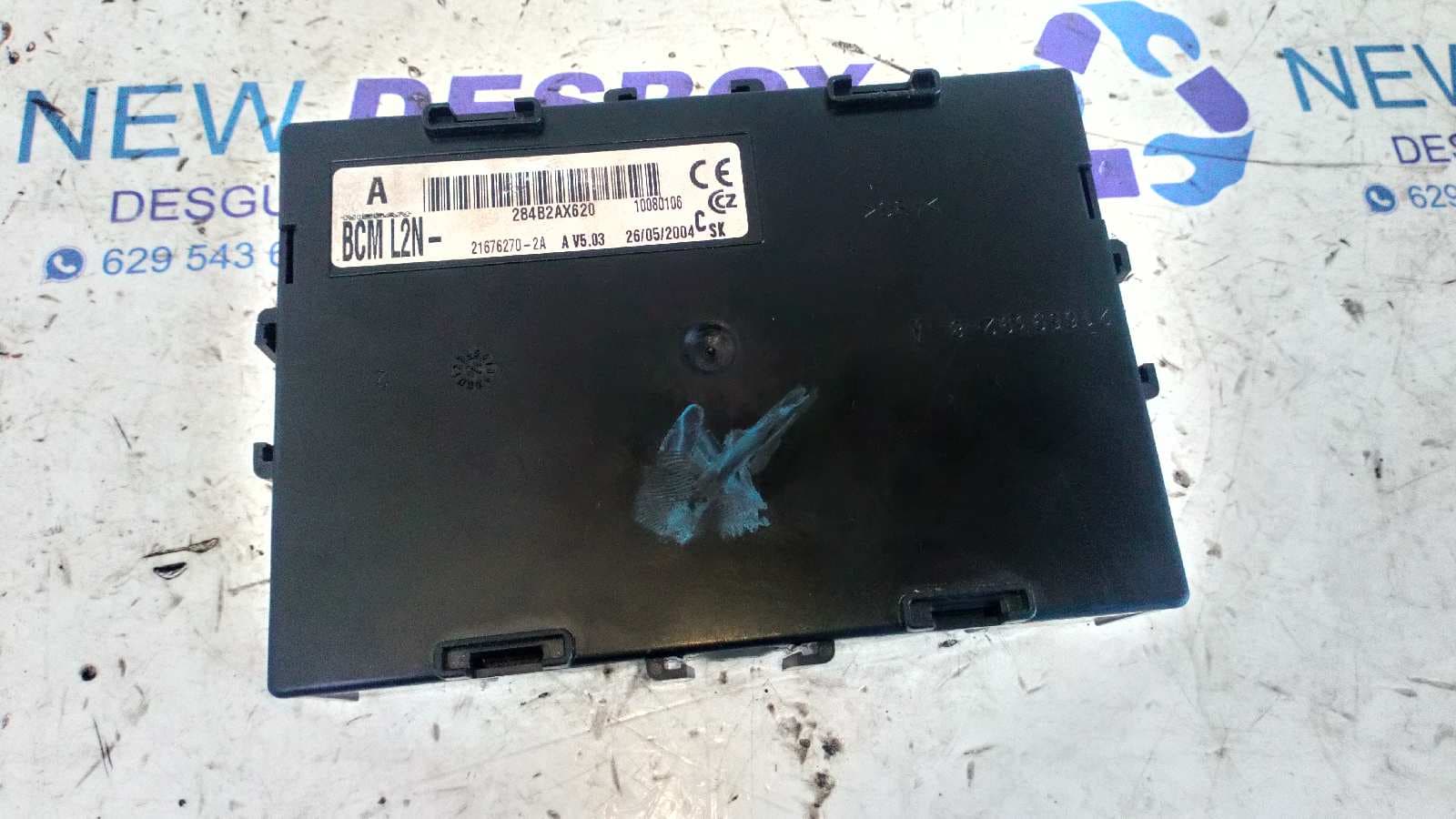Recambio de MODULO ELECTRONICO para NISSAN MICRA (K12E) K9K   referencia OEM IAM 284B2AX620 2