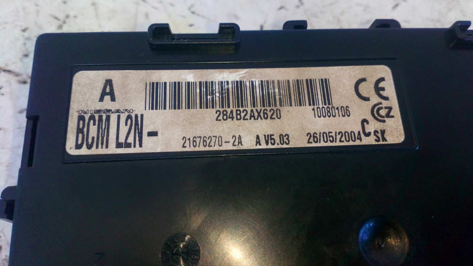 Recambio de MODULO ELECTRONICO para NISSAN MICRA (K12E) K9K   referencia OEM IAM 284B2AX620 3