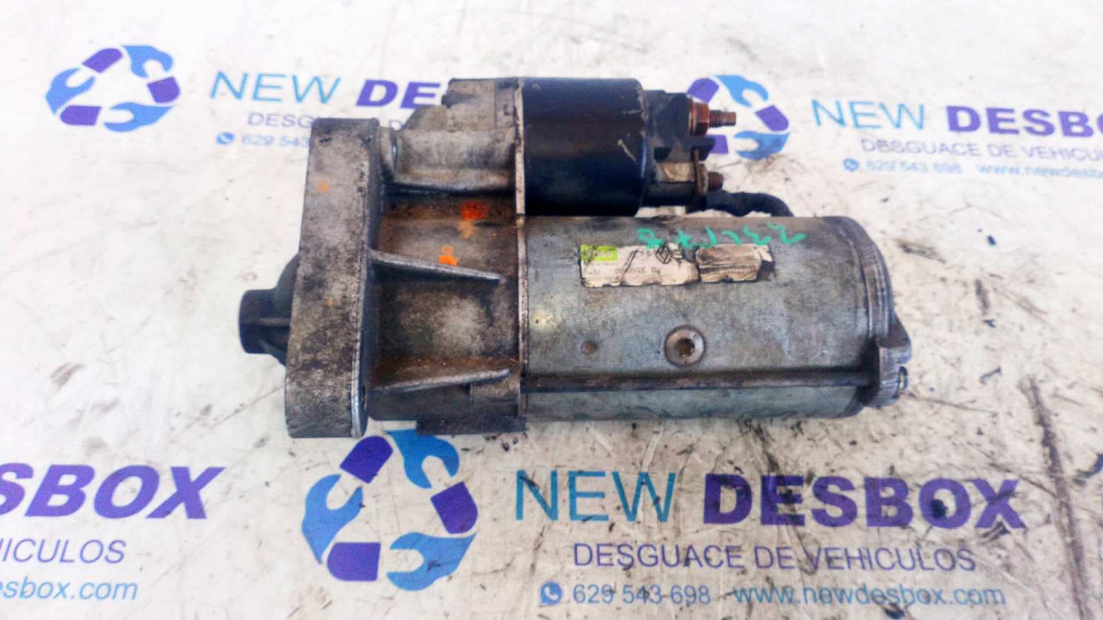Recambio de MOTOR ARRANQUE para RENAULT ESPACE /GRAND ESPACE (JE0) 2.2 dCi Turbodiesel CAT G9T710 referencia OEM IAM 8200018818   - VERDE