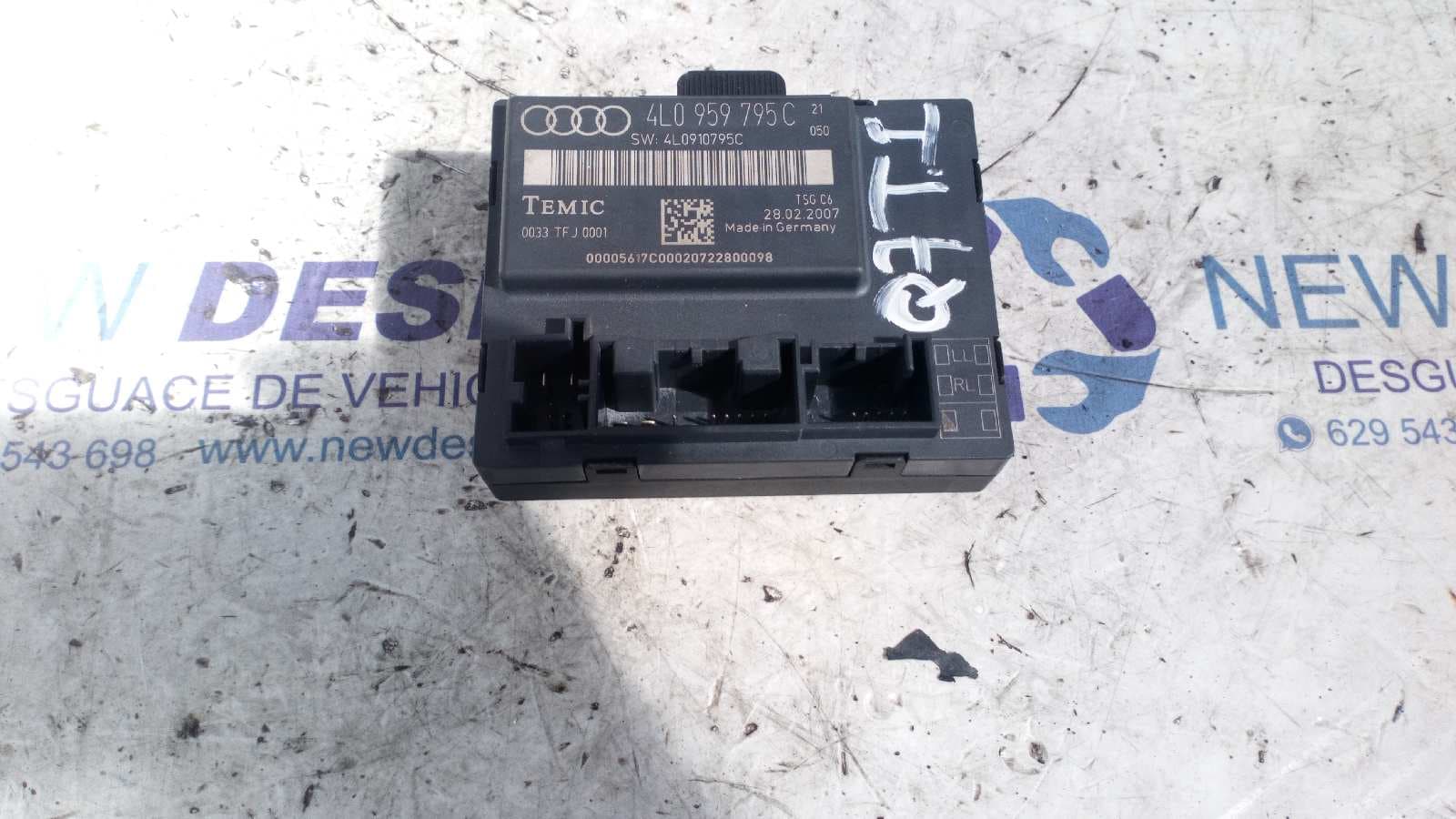 Recambio de CENTRALITA CIERRE para AUDI Q7 (4L) referencia OEM IAM 4L0959795C