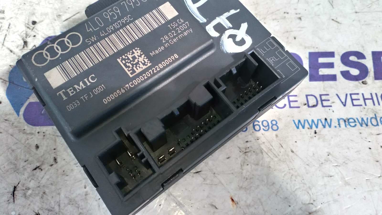 Recambio de CENTRALITA CIERRE para AUDI Q7 (4L) referencia OEM IAM 4L0959795C 4