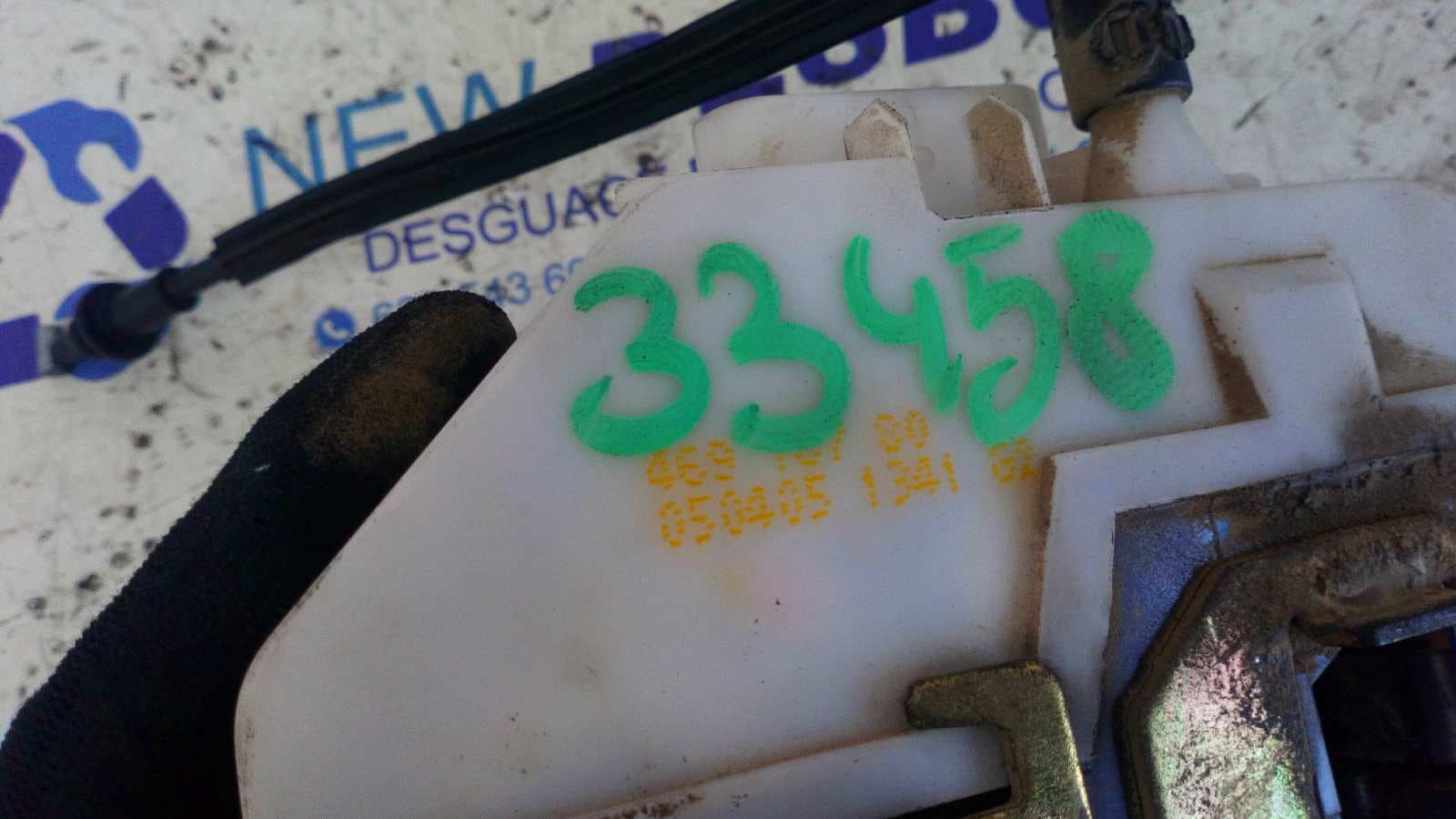 Recambio de CERRADURA PUERTA DELANTERA IZQUIERDA para CITROEN C3 PLURIEL 1.4 KFV referencia OEM IAM 0504051341G2   - NARANJA 5