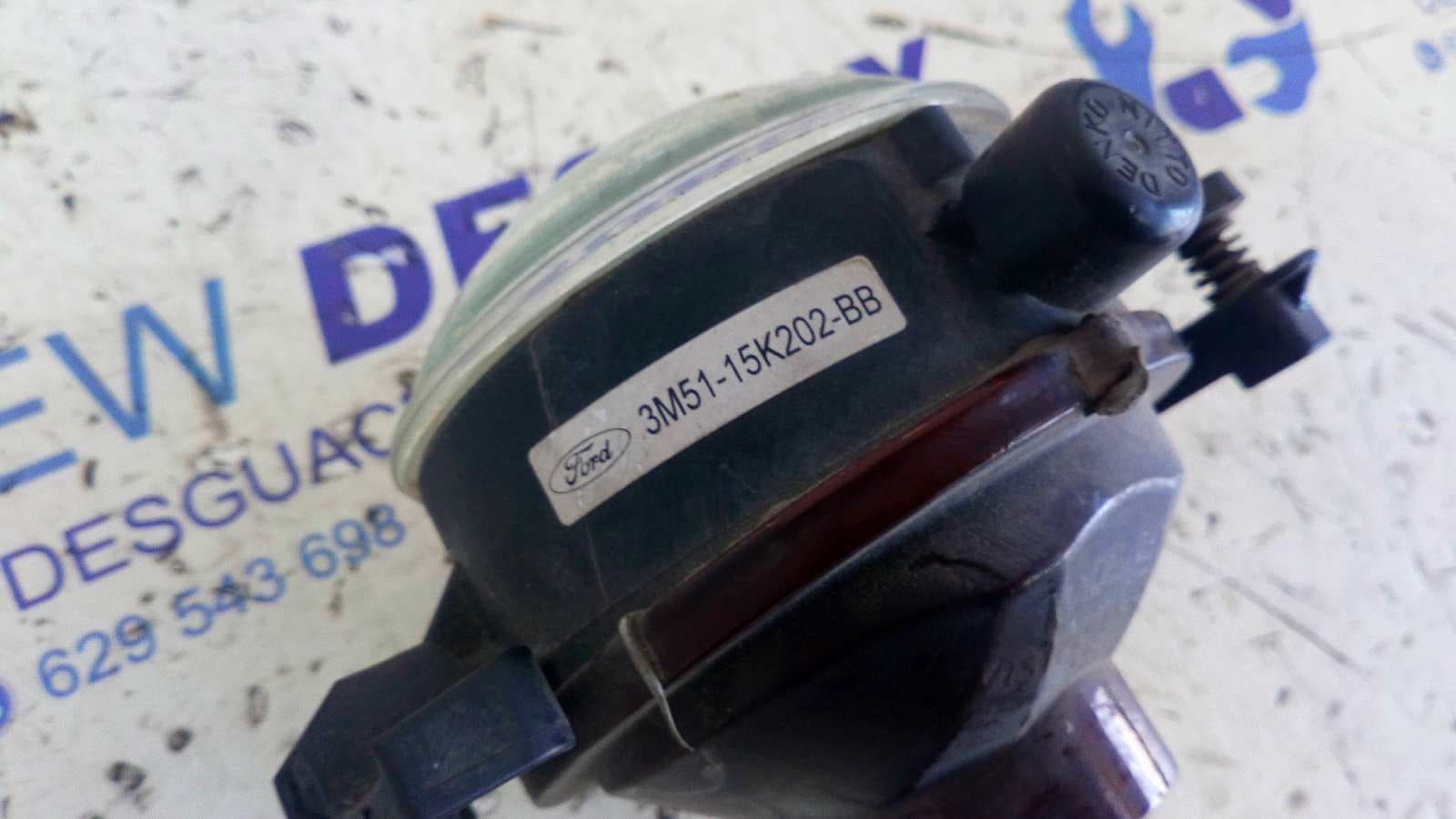 Recambio de FARO ANTINIEBLA IZQUIERDO para FORD KUGA (CBS) Titanium S TXDA referencia OEM IAM 3M5115K202BB    - BLANCO 2