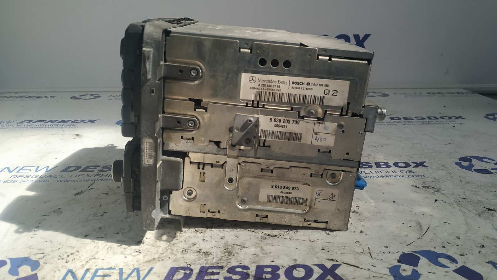 Recambio de SISTEMA NAVEGACION GPS para MERCEDES-BENZ CLASE S (W220) referencia OEM IAM A2208203789 2
