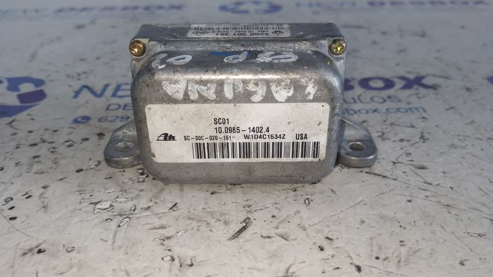 Recambio de MODULO ELECTRONICO para RENAULT LAGUNA II (BG0) referencia OEM IAM 8200301391 5