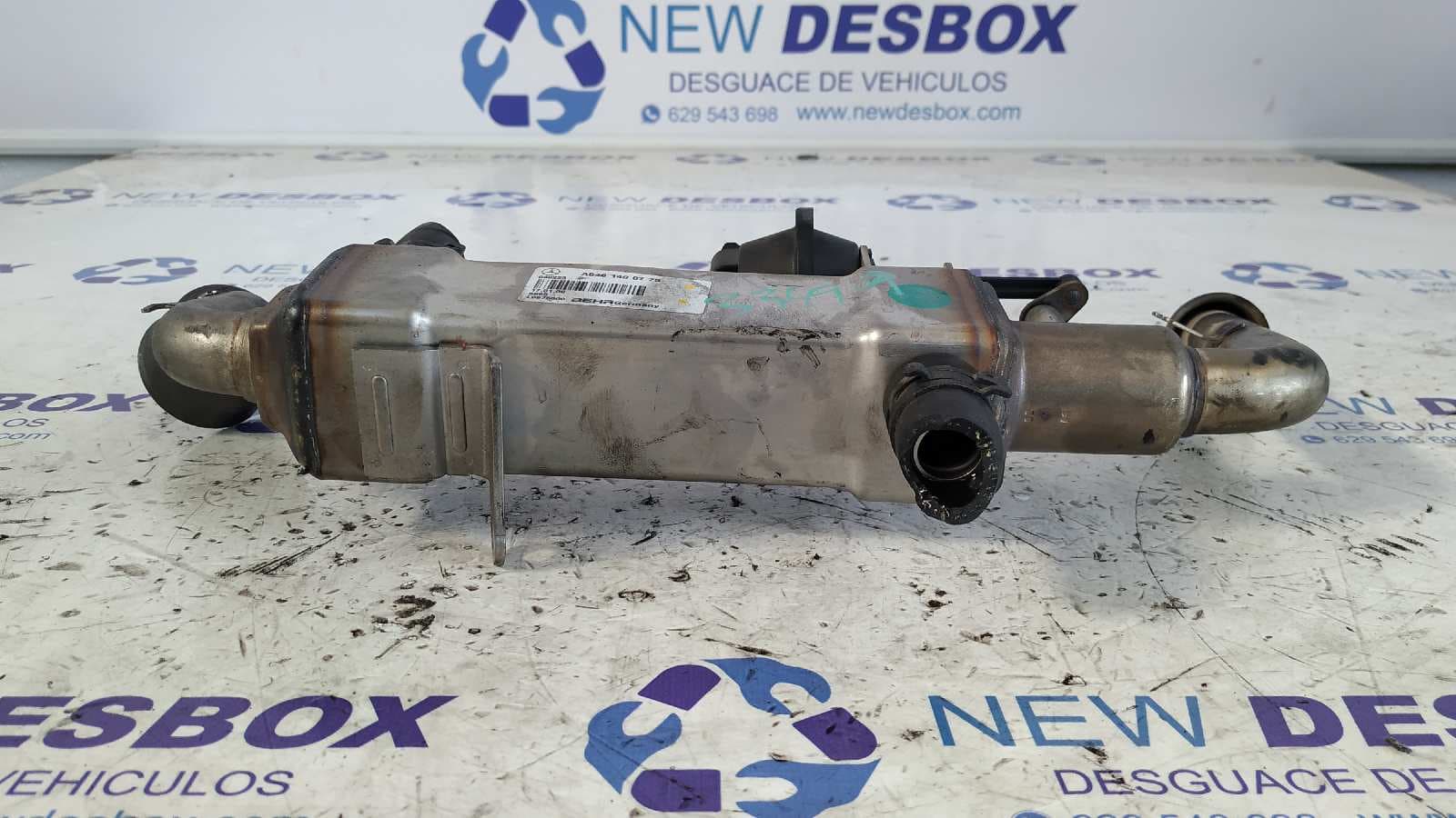 Recambio de ENFRIADOR GASES EGR para MERCEDES-BENZ CLASE CLC (CL203) CLC 220 CDI (LA) (203.708) OM646963 referencia OEM IAM A6461400775   - NEGRO 4