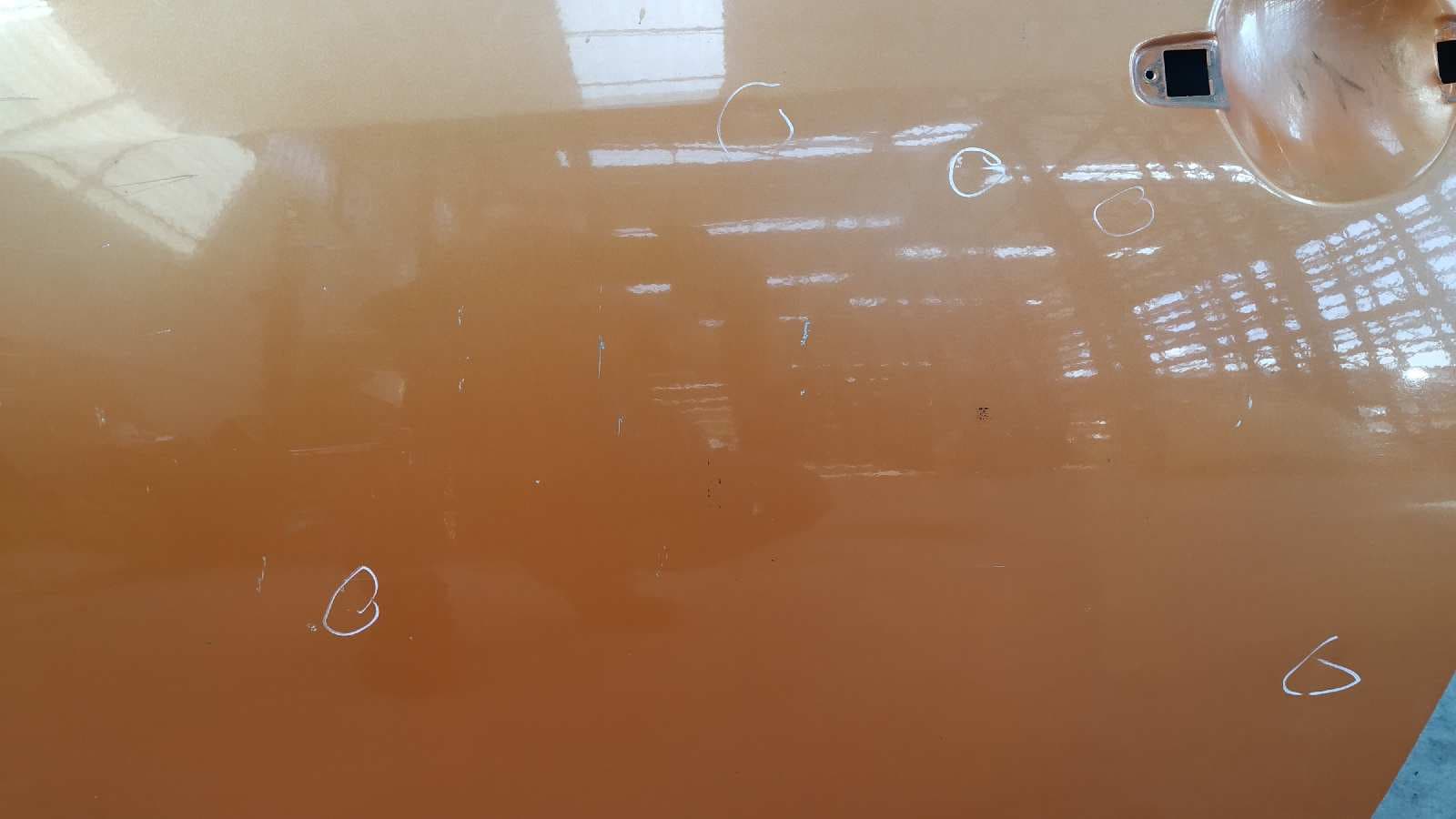 Recambio de PUERTA DELANTERA IZQUIERDA para CITROEN C3 PLURIEL 1.4 KFV referencia OEM IAM    - NARANJA 4