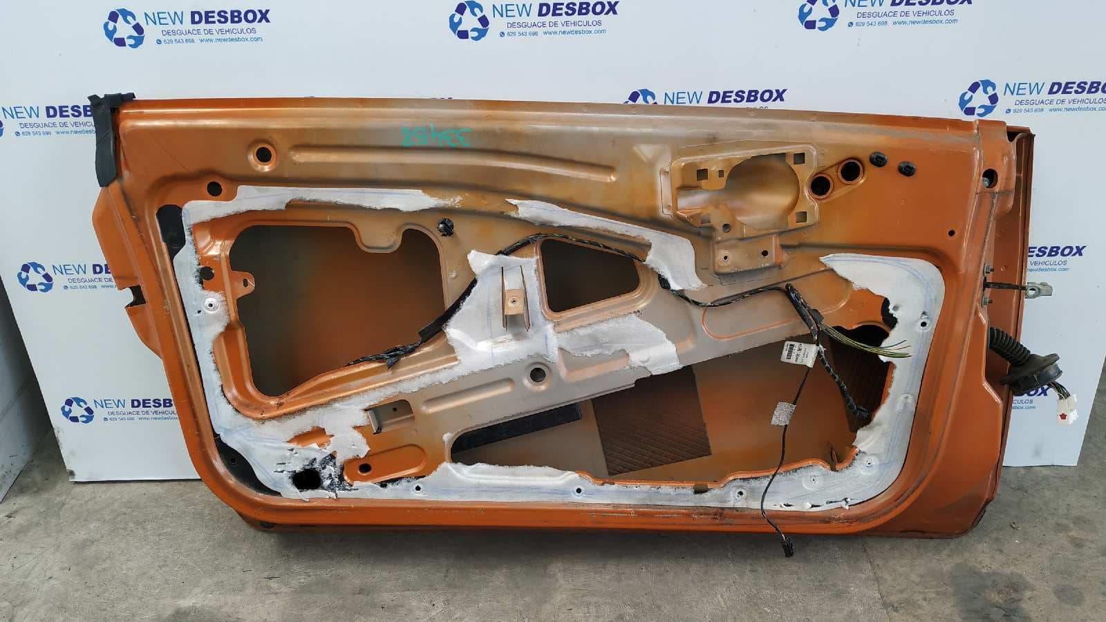 Recambio de PUERTA DELANTERA IZQUIERDA para CITROEN C3 PLURIEL 1.4 KFV referencia OEM IAM    - NARANJA 3