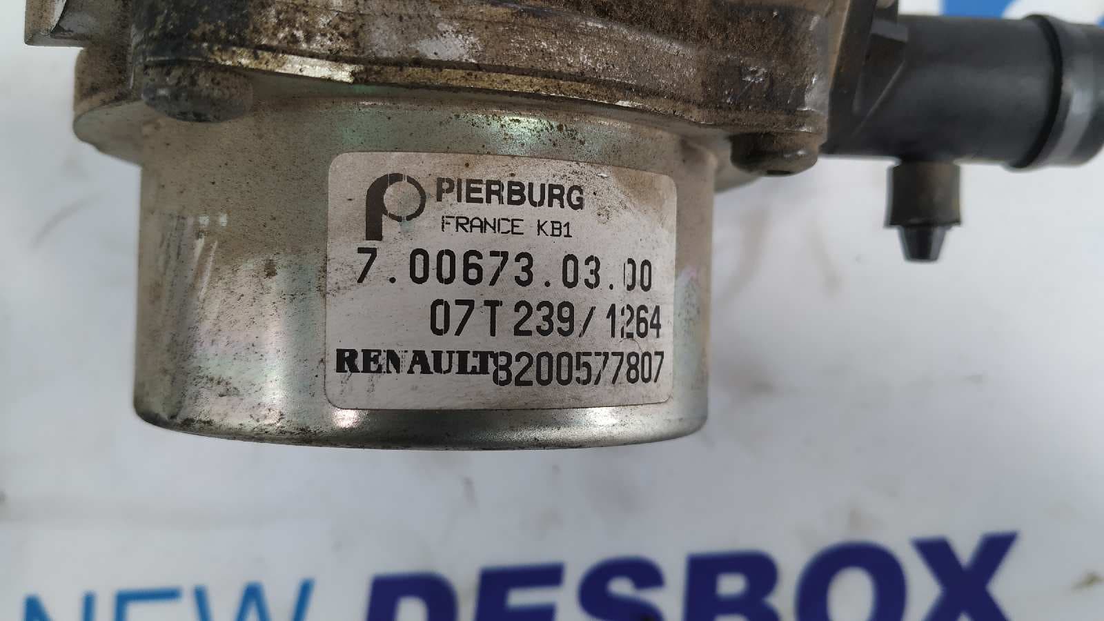 Recambio de DEPRESOR FRENO / BOMBA VACIO para RENAULT KANGOO (F/KC0) 1.5 dCi Diesel K9K714 referencia OEM IAM 8200577807   - BLANCO 3