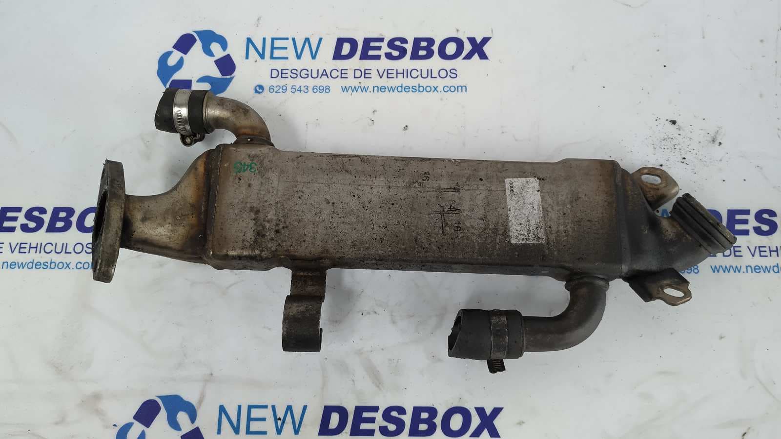 Recambio de ENFRIADOR GASES EGR para MERCEDES-BENZ CLASE M (W163) 270 CDI Final Edition (163.113) OM612963 referencia OEM IAM A6121420079   - NEGRO 2