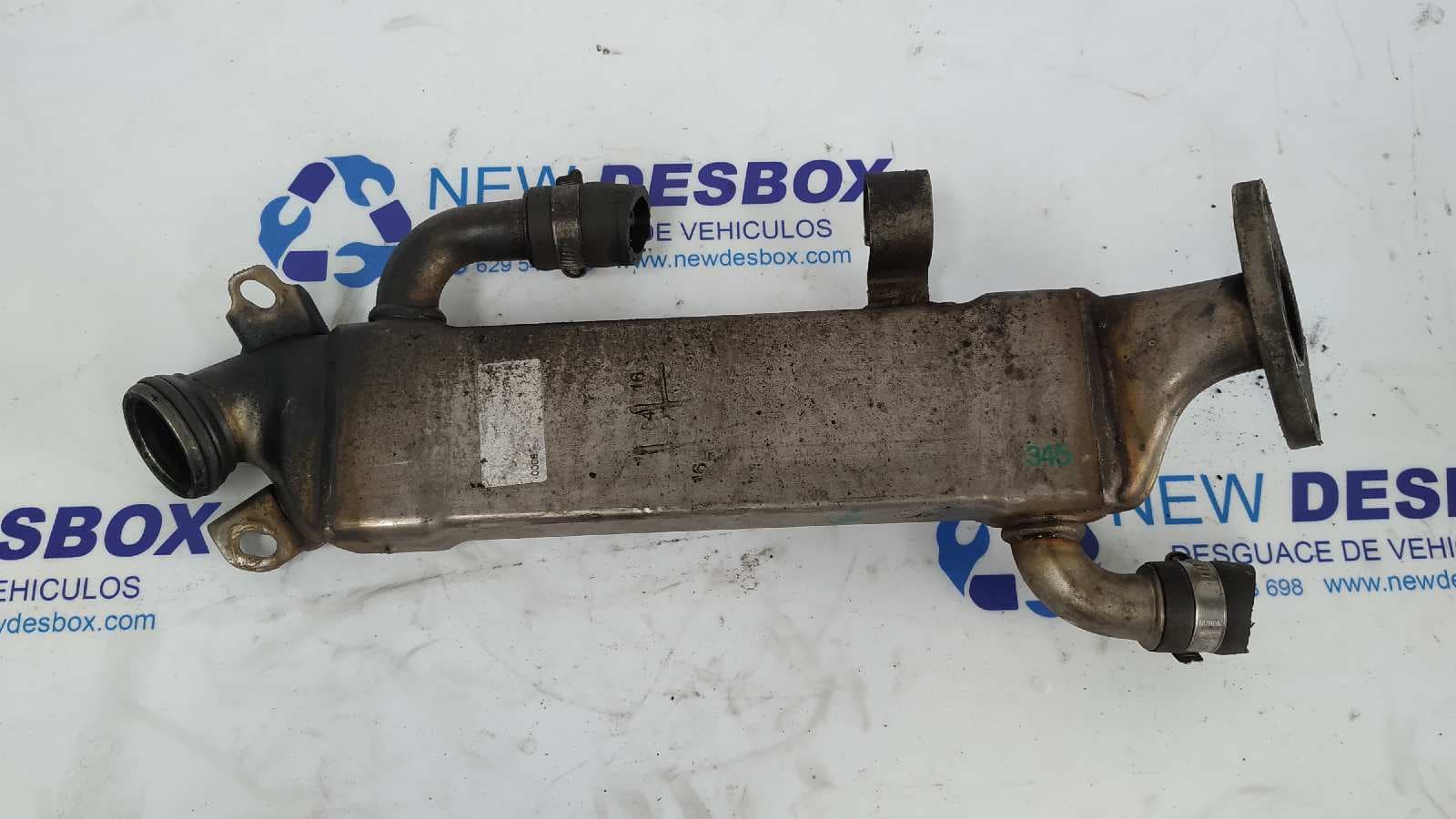 Recambio de ENFRIADOR GASES EGR para MERCEDES-BENZ CLASE M (W163) 270 CDI Final Edition (163.113) OM612963 referencia OEM IAM A6121420079   - NEGRO 4