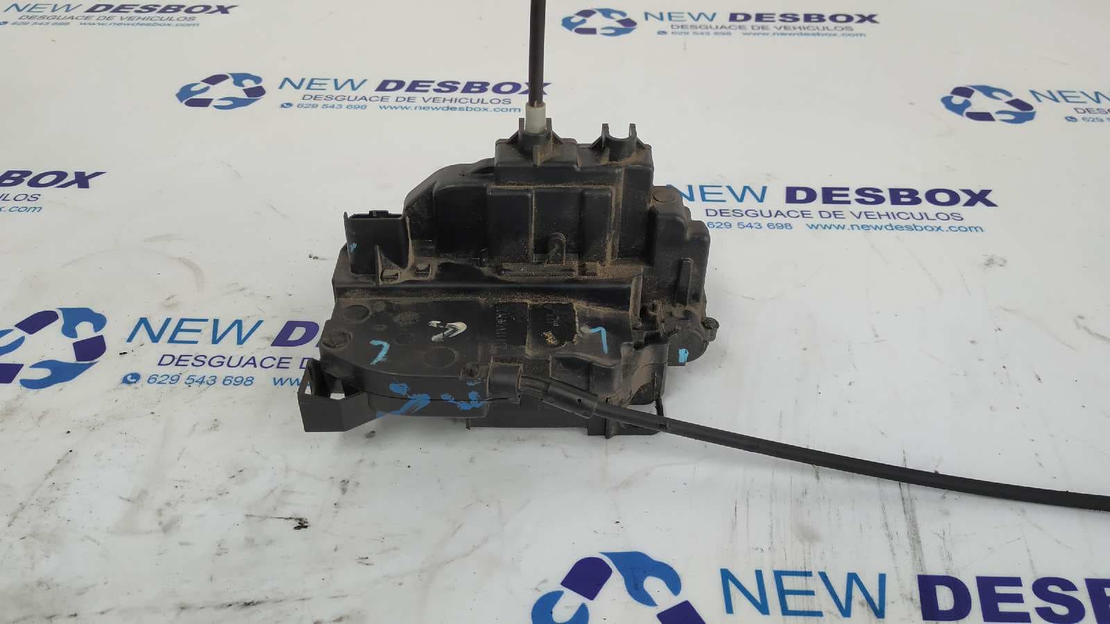 Recambio de CERRADURA PUERTA TRASERA IZQUIERDA para RENAULT MODUS 1.5 dCi Diesel K9K J7 referencia OEM IAM 219248A   - DORADO