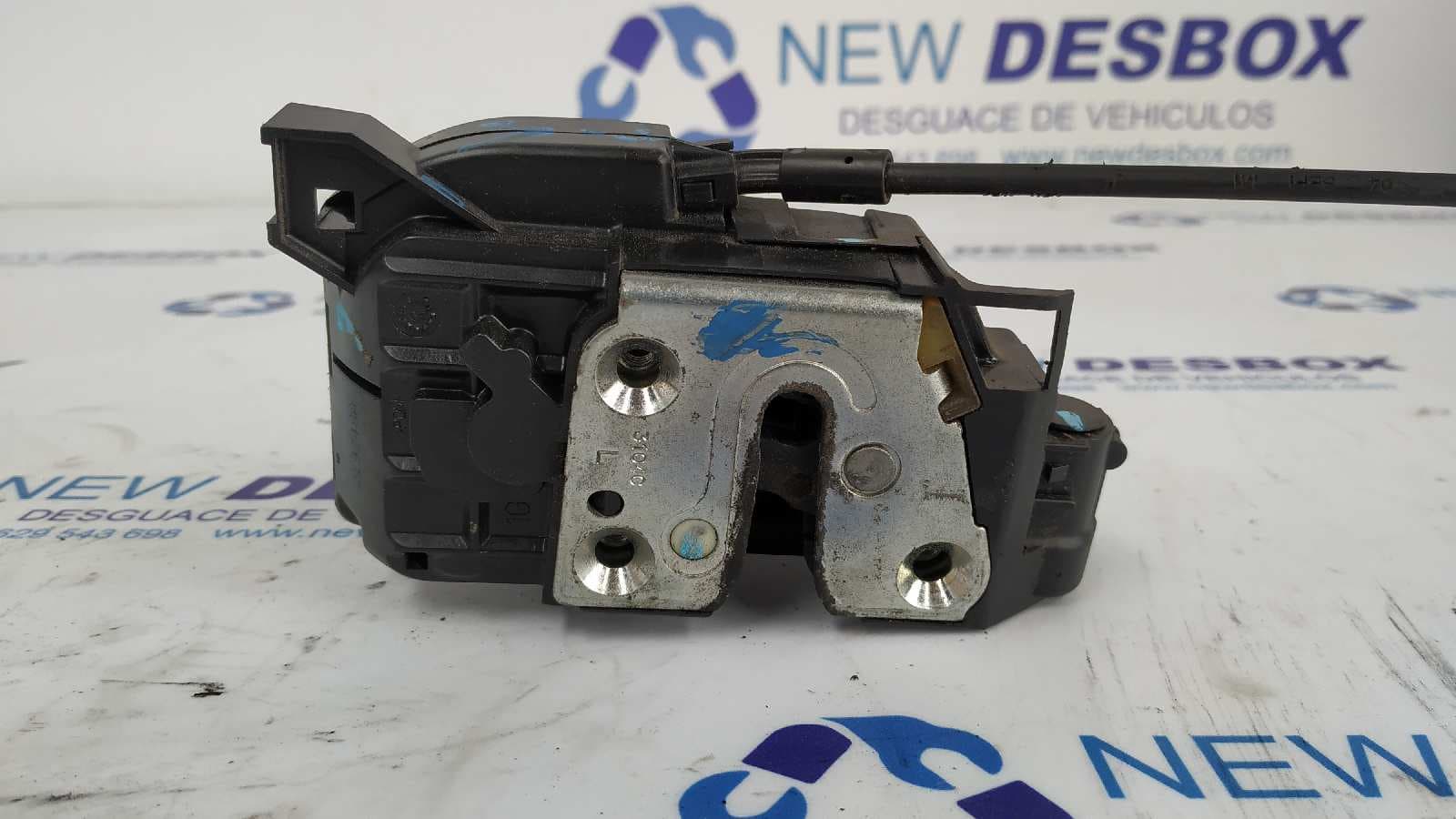 Recambio de CERRADURA PUERTA TRASERA IZQUIERDA para RENAULT MODUS 1.5 dCi Diesel K9K J7 referencia OEM IAM 219248A   - DORADO 8