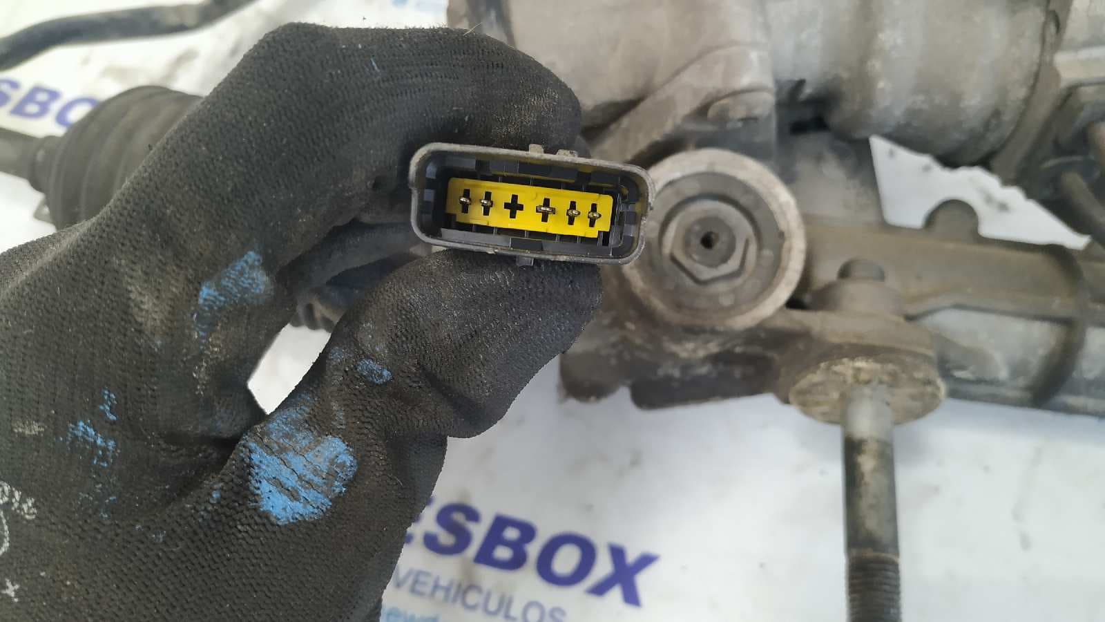 Recambio de CREMALLERA DIRECCION para CITROEN C3 PLURIEL 1.4 HDi 8HZ referencia OEM IAM 6200000059   - GRIS 10