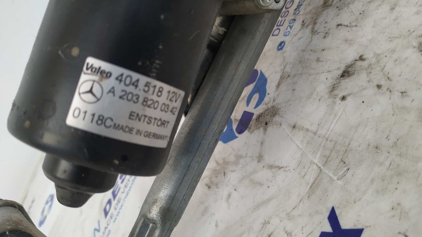 Recambio de MOTOR LIMPIA DELANTERO para MERCEDES-BENZ CLASE CLC (CL203) CLC 220 CDI (LA) (203.708) OM646963 referencia OEM IAM A2038200342   - NEGRO 2