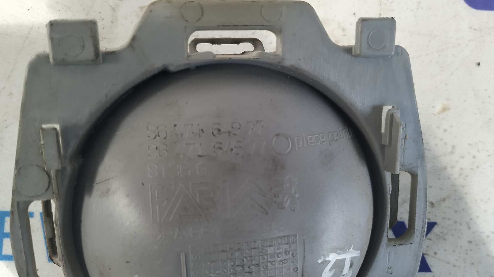Recambio de MANETA INTERIOR DELANTERA IZQUIERDA para CITROEN C3 PLURIEL 1.4 HDi 8HZ referencia OEM IAM 9647164577   - GRIS 2