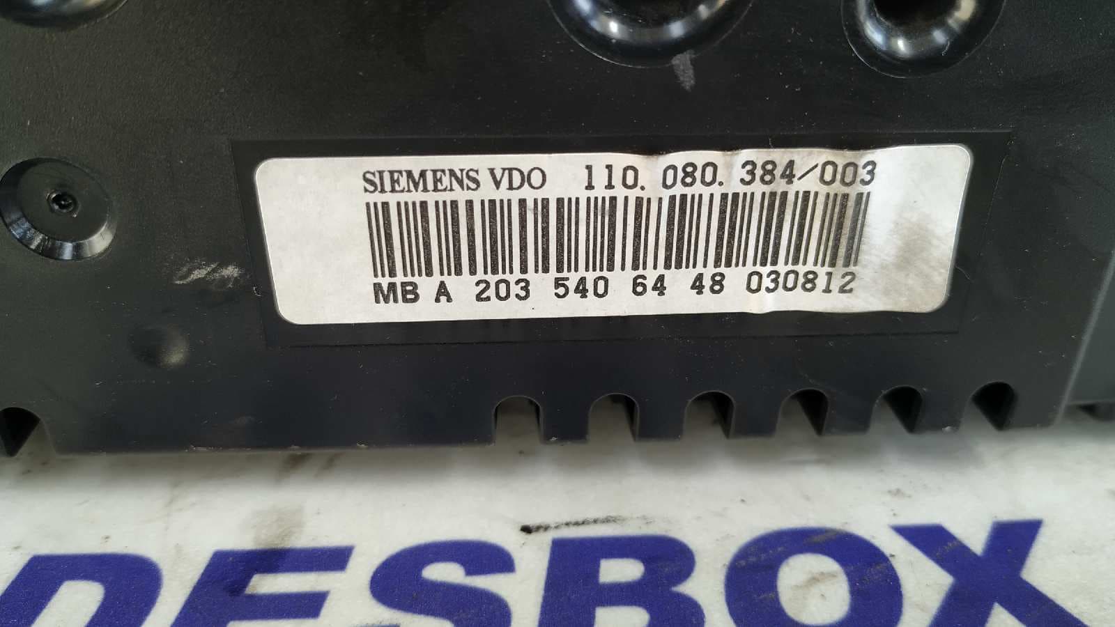 Recambio de CUADRO INSTRUMENTOS para MERCEDES-BENZ CLASE CLC (CL203) CLC 220 CDI (LA) (203.708) OM646963 referencia OEM IAM A2035406448   - NEGRO 3