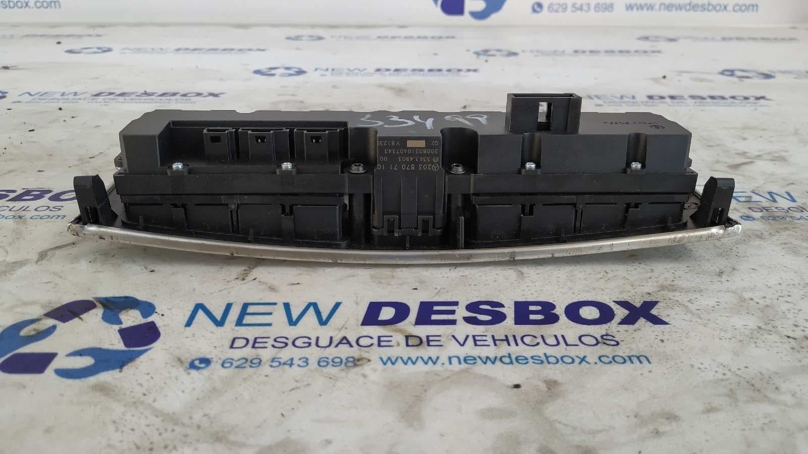 Recambio de WARNING para MERCEDES-BENZ CLASE CLC (CL203) CLC 220 CDI (LA) (203.708) OM646963 referencia OEM IAM A2038707110   - NEGRO 4