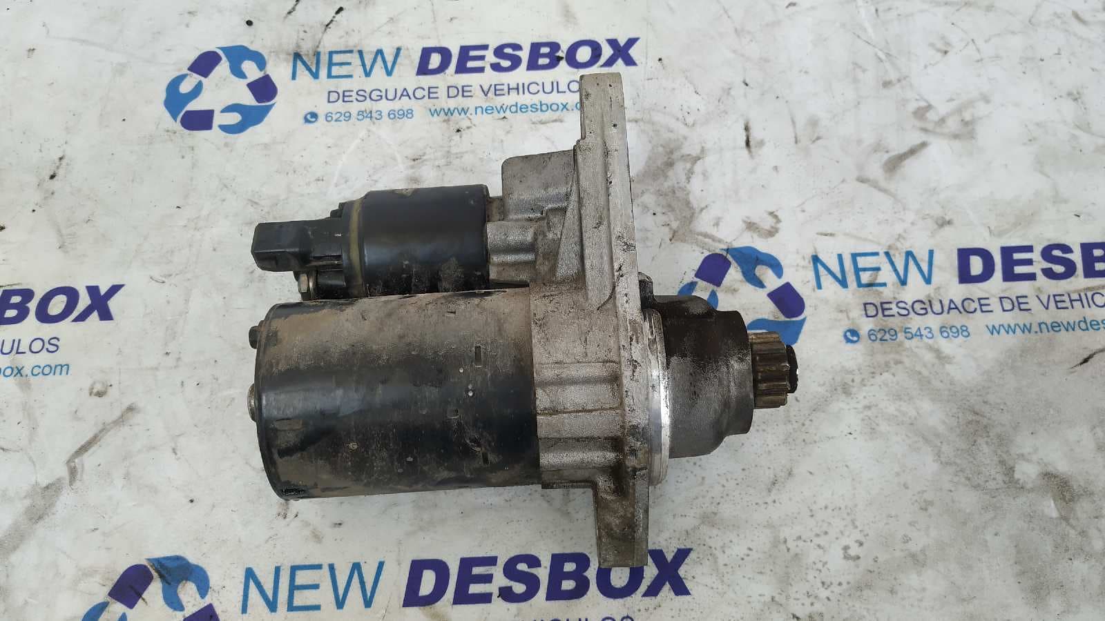 Recambio de MOTOR ARRANQUE para VOLKSWAGEN POLO (9N1) Highline BBY referencia OEM IAM 02T911023G   - PLATA 2