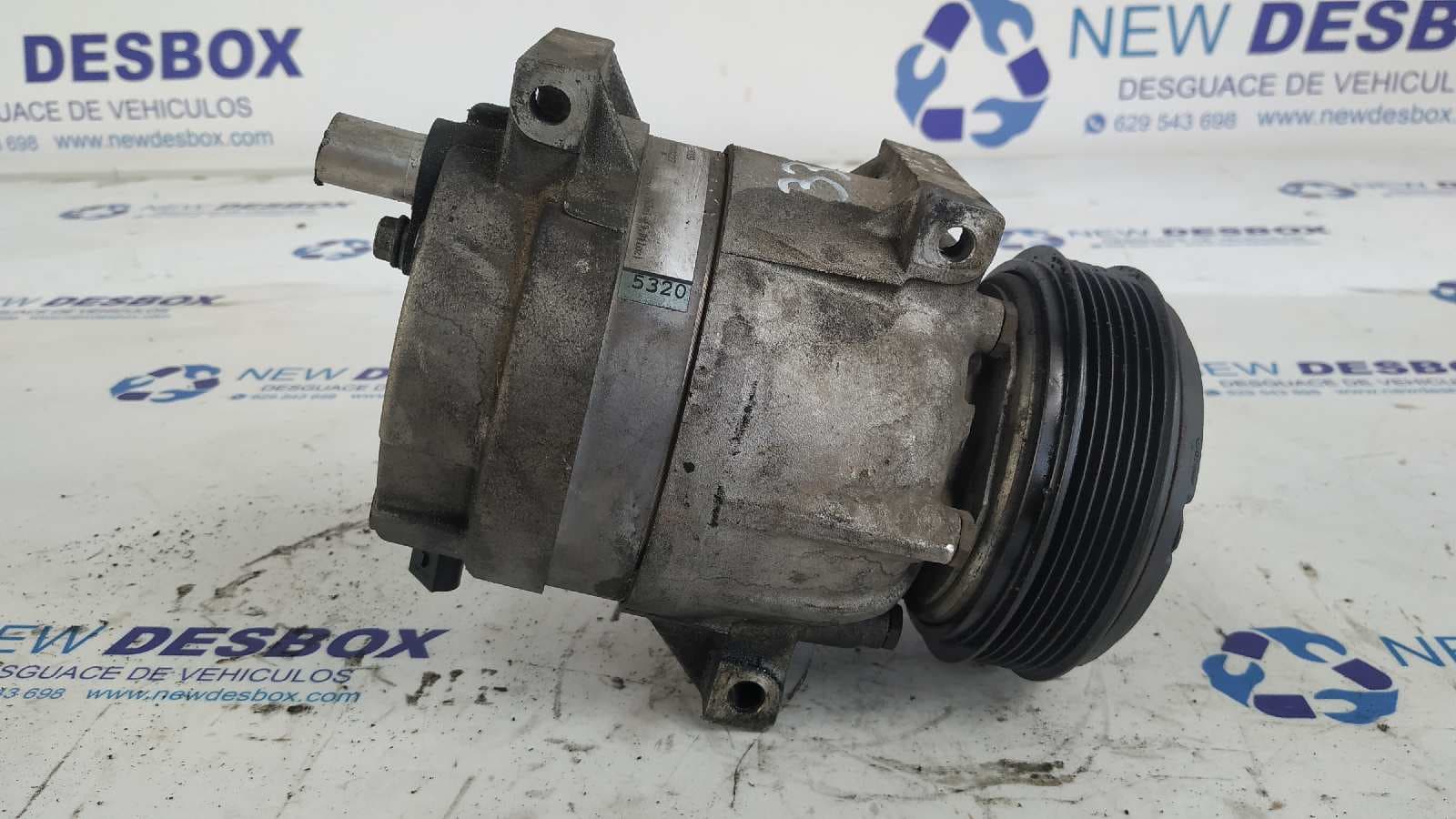 Recambio de COMPRESOR AIRE ACONDICIONADO para RENAULT VEL SATIS (BJ0) 2.2 dCi Turbodiesel G9T D7 referencia OEM IAM 8200021822   - AZUL 6