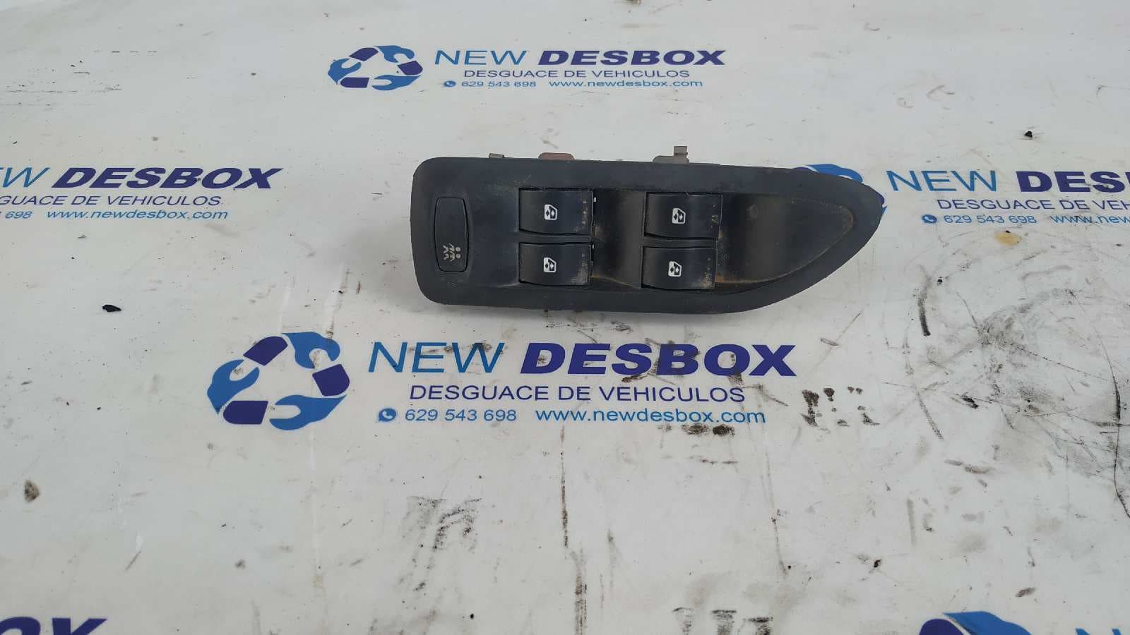Recambio de MANDO ELEVALUNAS DELANTERO IZQUIERDO para RENAULT VEL SATIS (BJ0) 2.2 dCi Turbodiesel G9T D7 referencia OEM IAM 8200018986 A   - AZUL