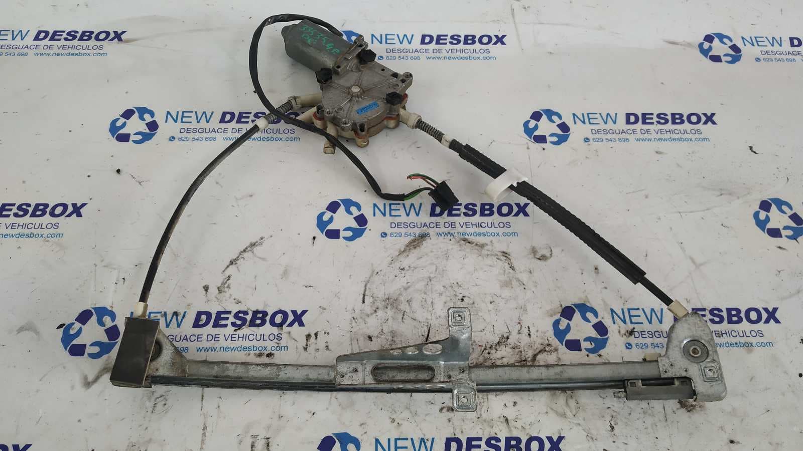 Recambio de ELEVALUNAS DELANTERO DERECHO para AUDI 80/90 (893) 1.9 Diesel (1Y) 1Z referencia OEM IAM 05318235   - VERDE 6