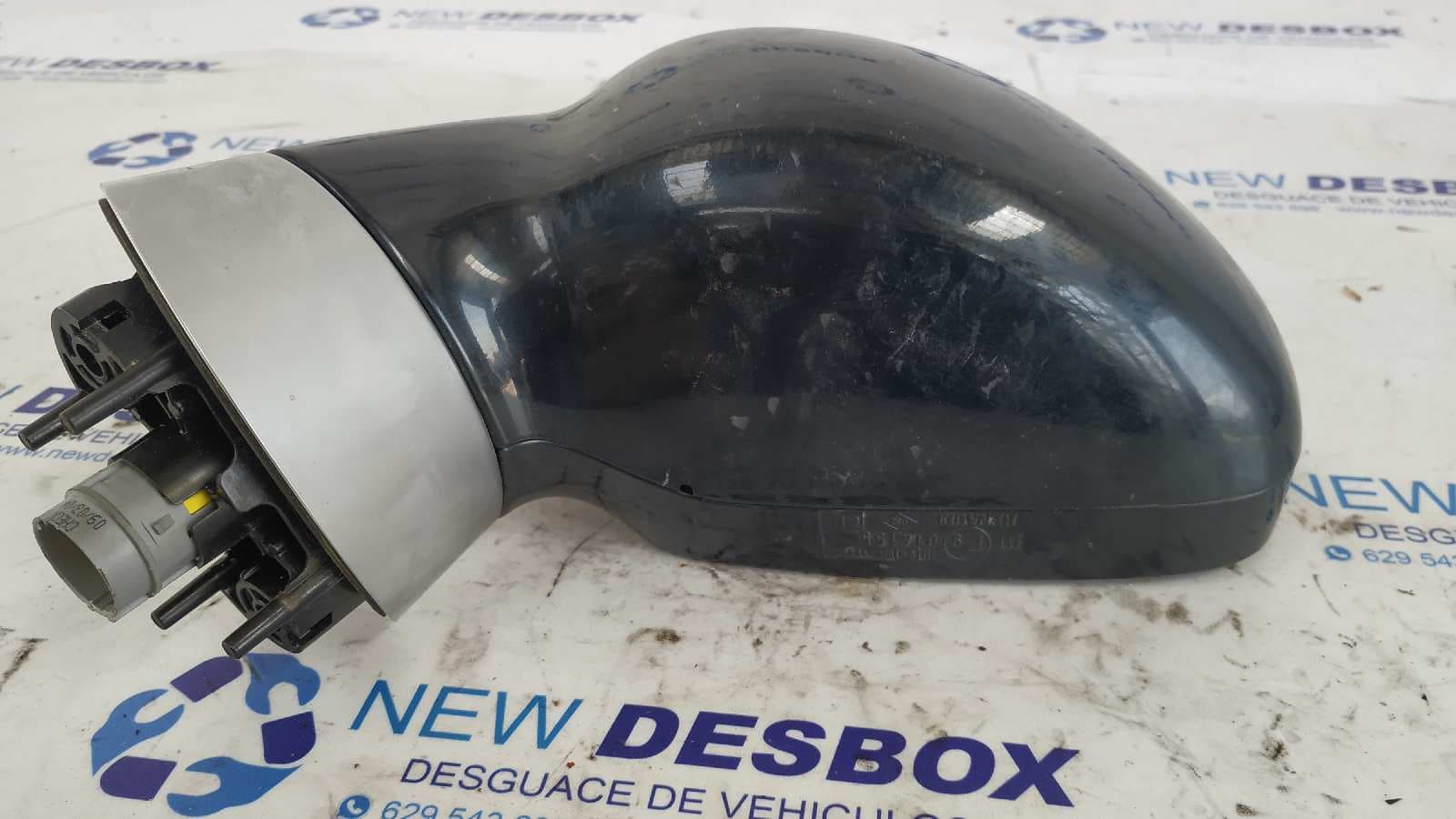 Recambio de RETROVISOR IZQUIERDO para RENAULT VEL SATIS (BJ0) G9T D7 referencia OEM IAM 014155   - AZUL 3