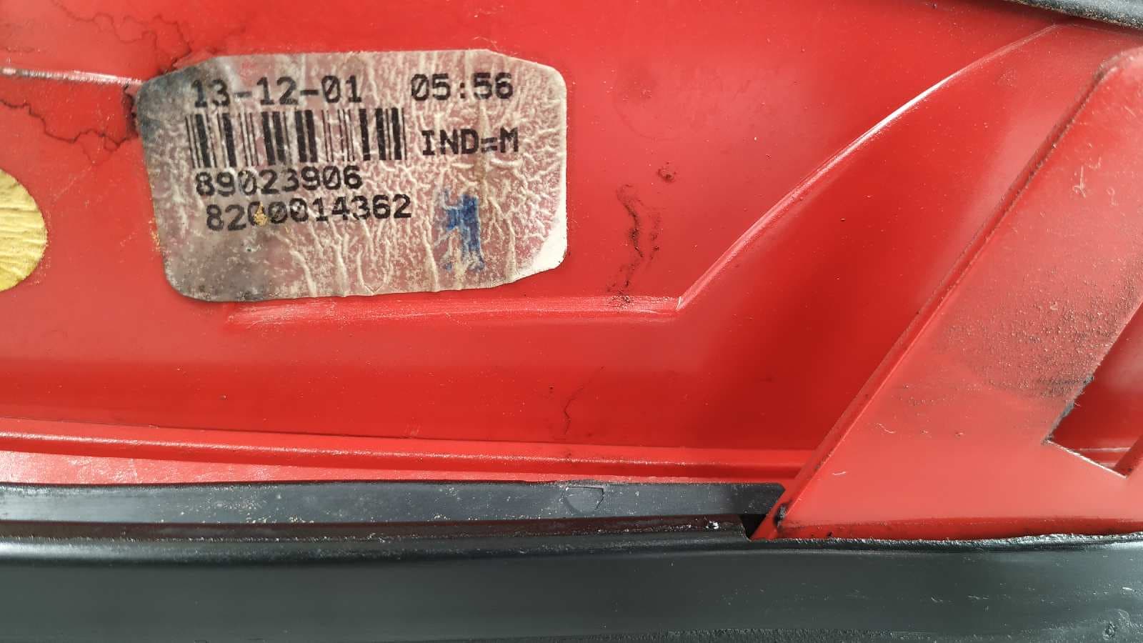 Recambio de PILOTO PORTON IZQUIERDO para RENAULT VEL SATIS (BJ0) Expression G9T702 referencia OEM IAM 8200014362   - VERDE 3