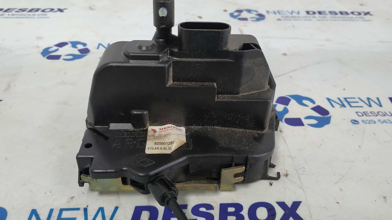 Recambio de CERRADURA PUERTA TRASERA IZQUIERDA para RENAULT VEL SATIS (BJ0) Expression G9T702 referencia OEM IAM 8200012895   - VERDE 3