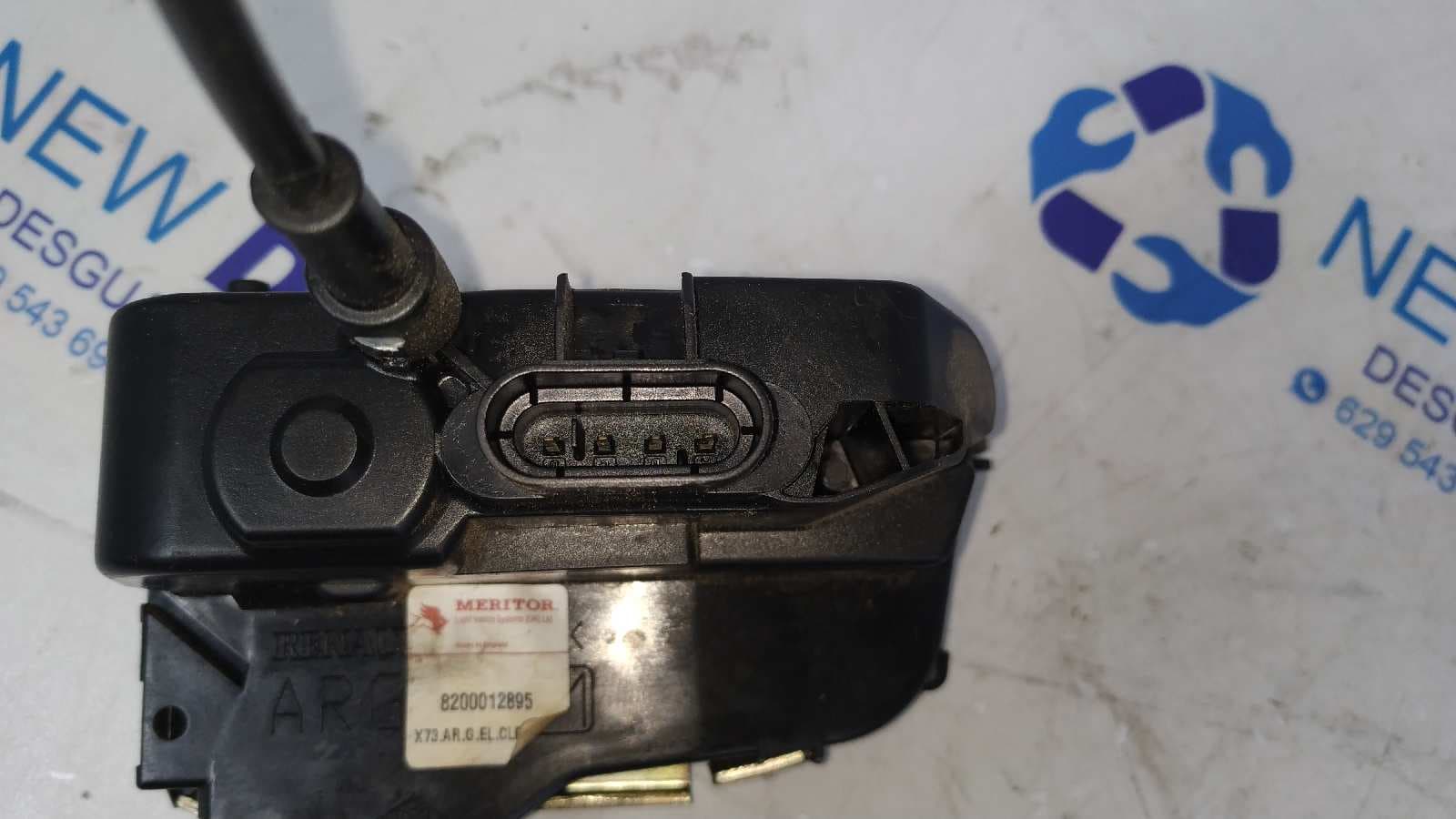 Recambio de CERRADURA PUERTA TRASERA IZQUIERDA para RENAULT VEL SATIS (BJ0) Expression G9T702 referencia OEM IAM 8200012895   - VERDE 2
