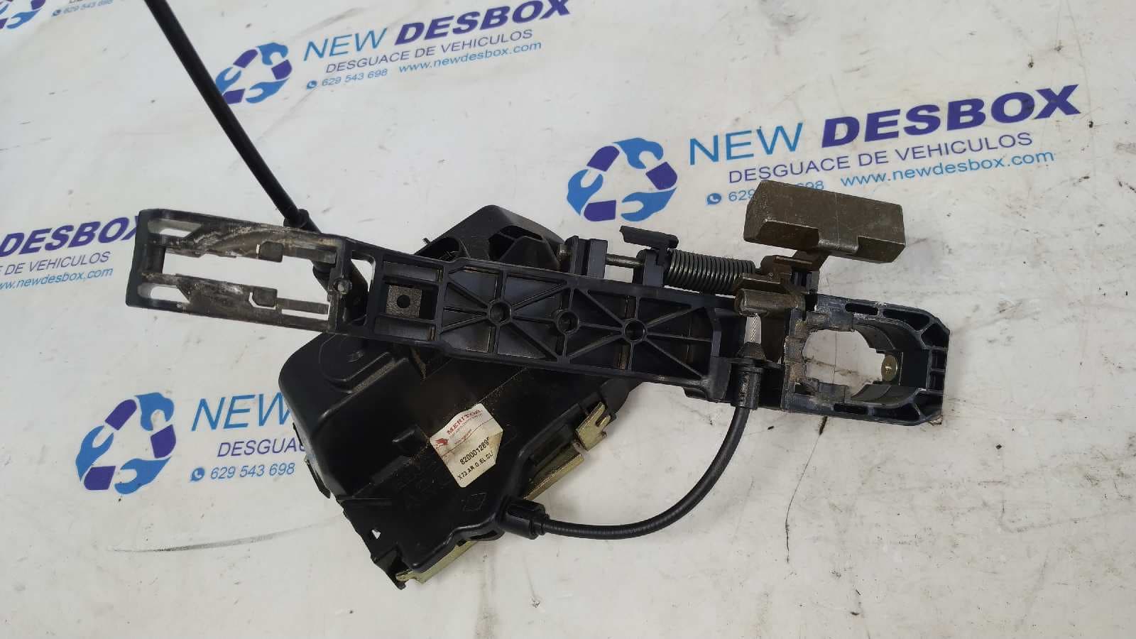 Recambio de CERRADURA PUERTA TRASERA IZQUIERDA para RENAULT VEL SATIS (BJ0) Expression G9T702 referencia OEM IAM 8200012895   - VERDE 6