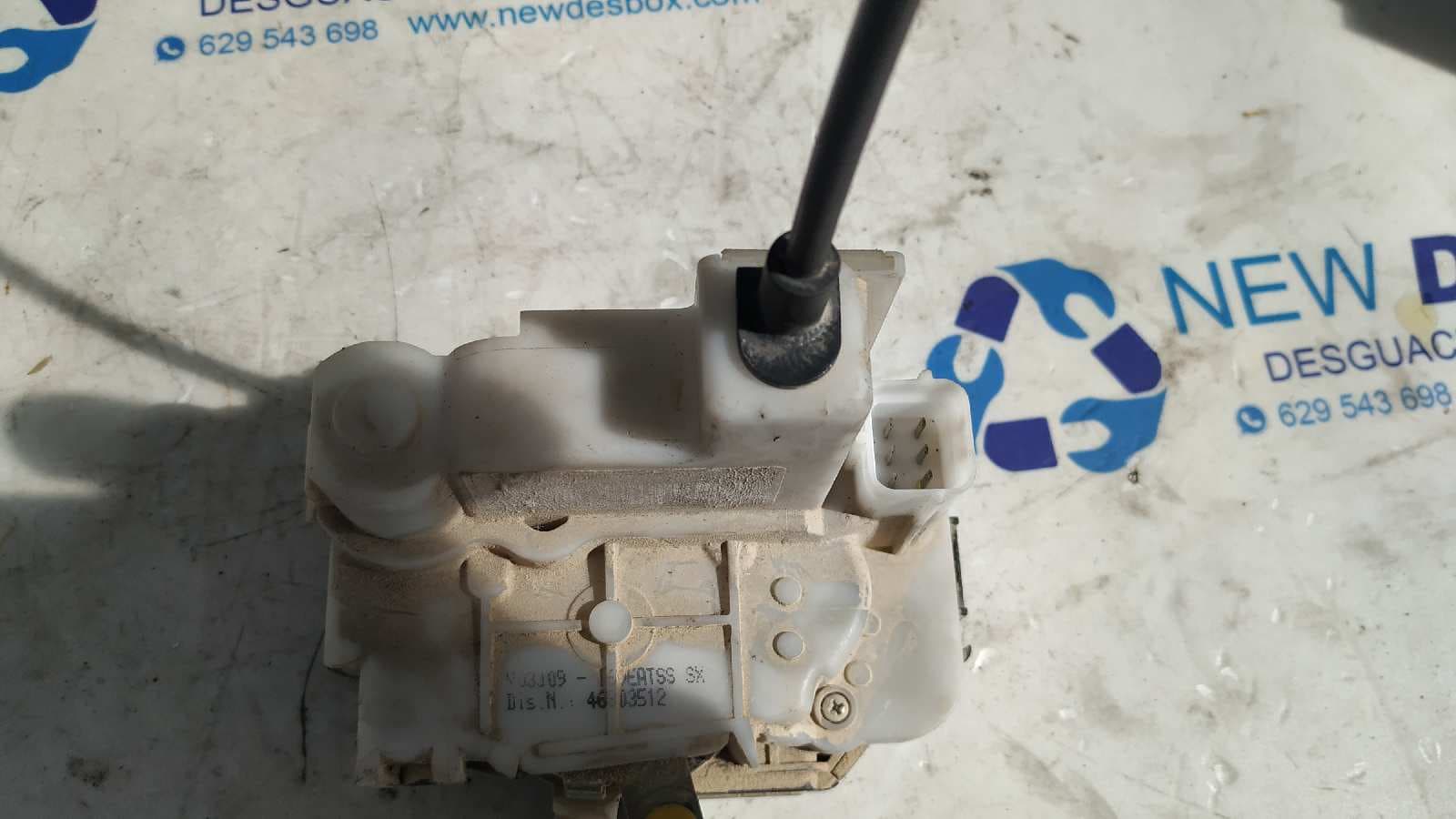 Recambio de CERRADURA PUERTA DELANTERA IZQUIERDA para FIAT PANDA (169) 1.2 CAT 188A4000 referencia OEM IAM 46803512   - VERDE 5