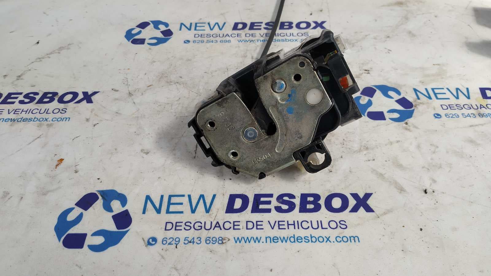 Recambio de CERRADURA PUERTA DELANTERA IZQUIERDA para FIAT PANDA (169) 1.2 8V Alessi 188A4000 referencia OEM IAM 1925310   - AZUL 5