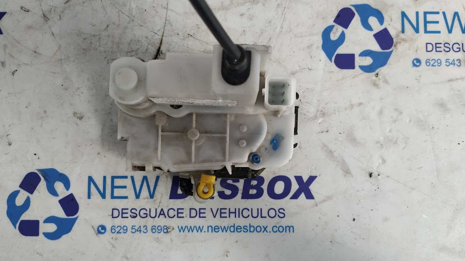Recambio de CERRADURA PUERTA DELANTERA IZQUIERDA para FIAT PANDA (169) 1.2 8V Alessi 188A4000 referencia OEM IAM 1925310   - AZUL 4