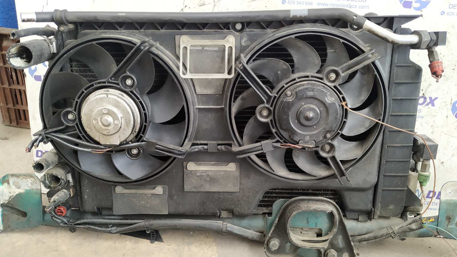 Recambio de ELECTROVENTILADOR para AUDI 80/90 (893) 1.9 Diesel (1Y) 1Z referencia OEM IAM 893121225   - VERDE