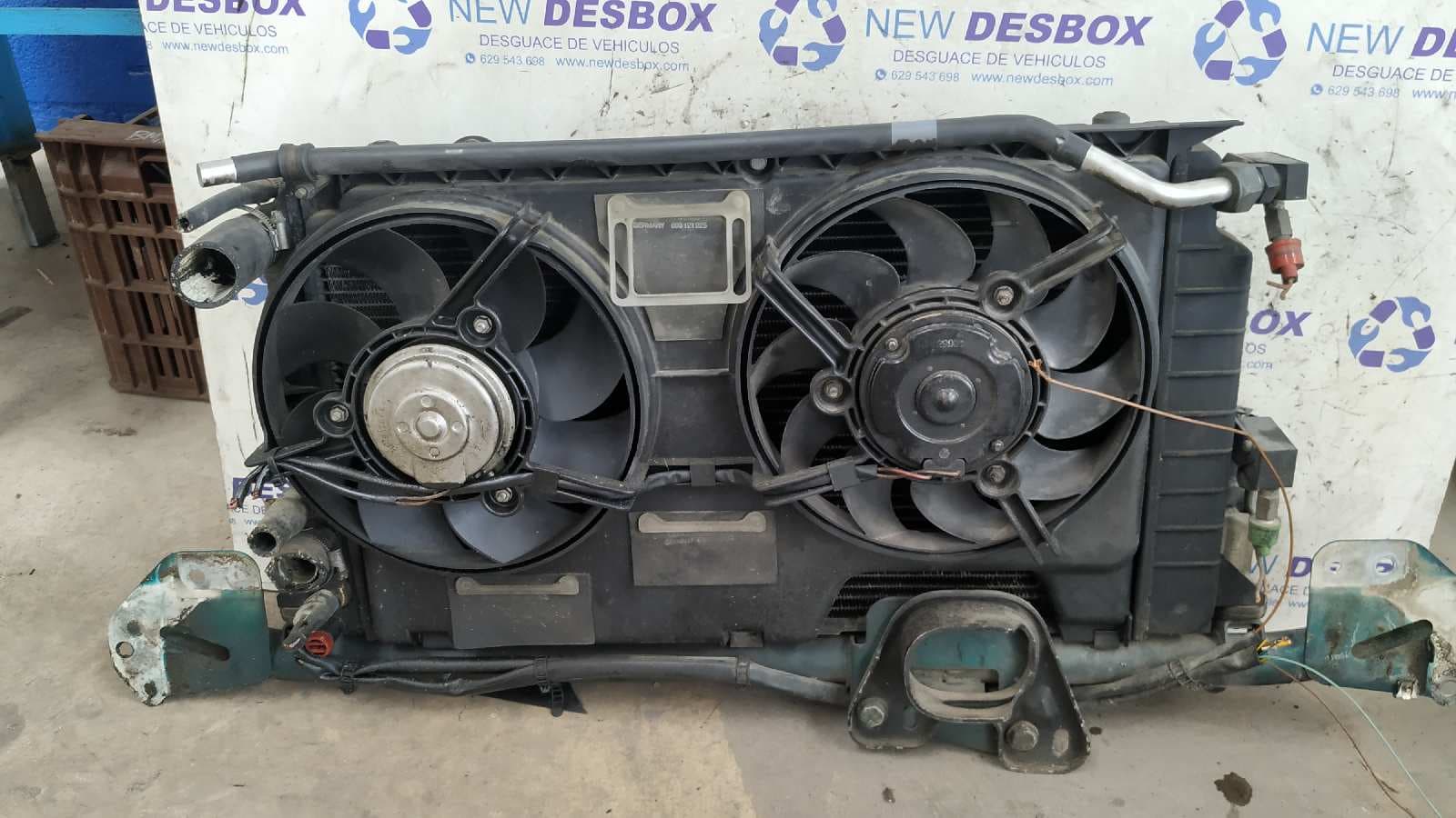Recambio de RADIADOR AGUA para AUDI 80/90 (893) 1.9 Diesel (1Y) 1Z referencia OEM IAM    - VERDE