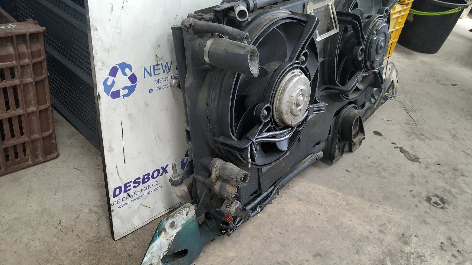 Recambio de RADIADOR AGUA para AUDI 80/90 (893) 1.9 Diesel (1Y) 1Z referencia OEM IAM    - VERDE 3