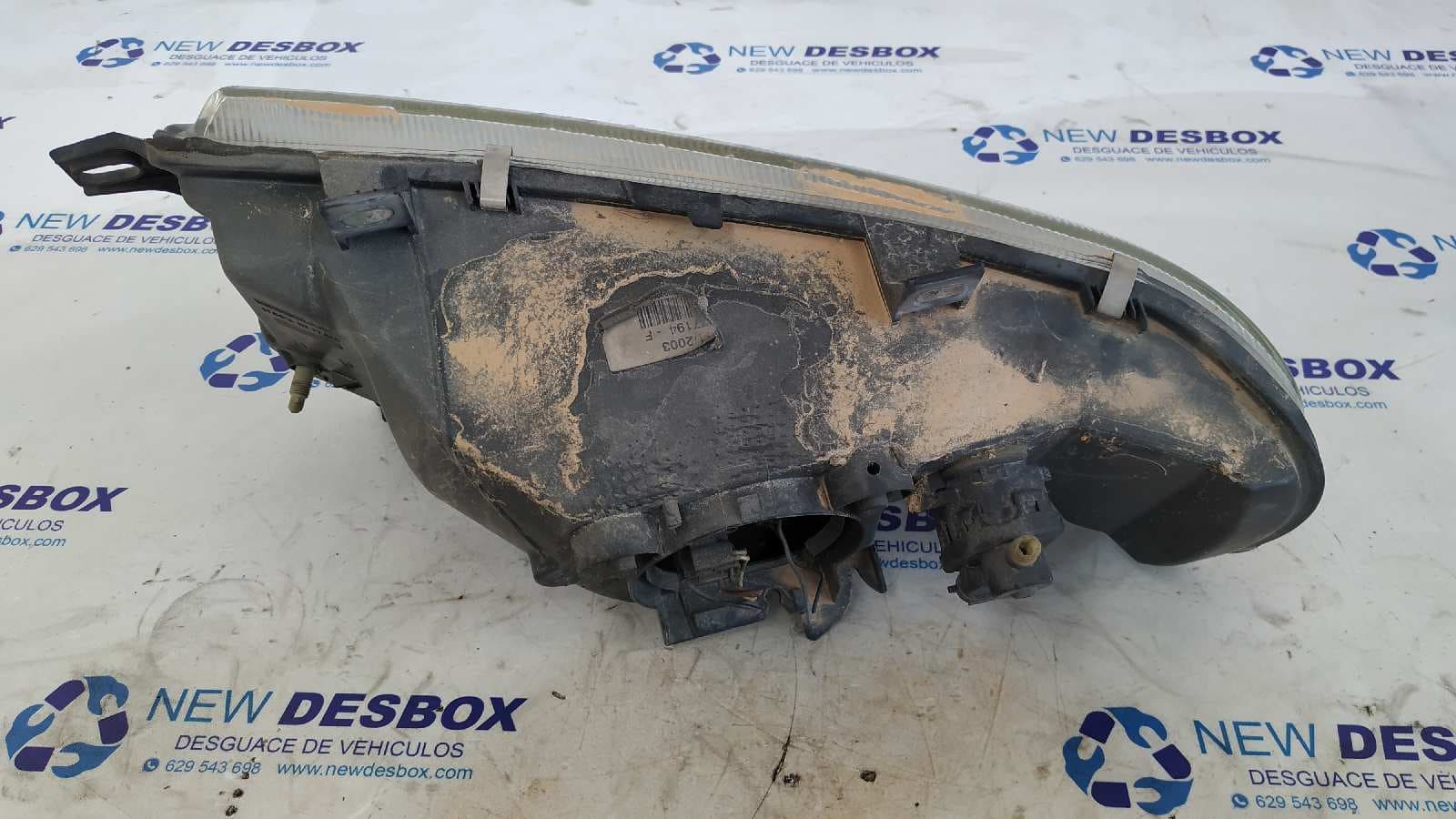 Recambio de FARO DERECHO para RENAULT MASCOTT S9W referencia OEM IAM    - BLANCO 4