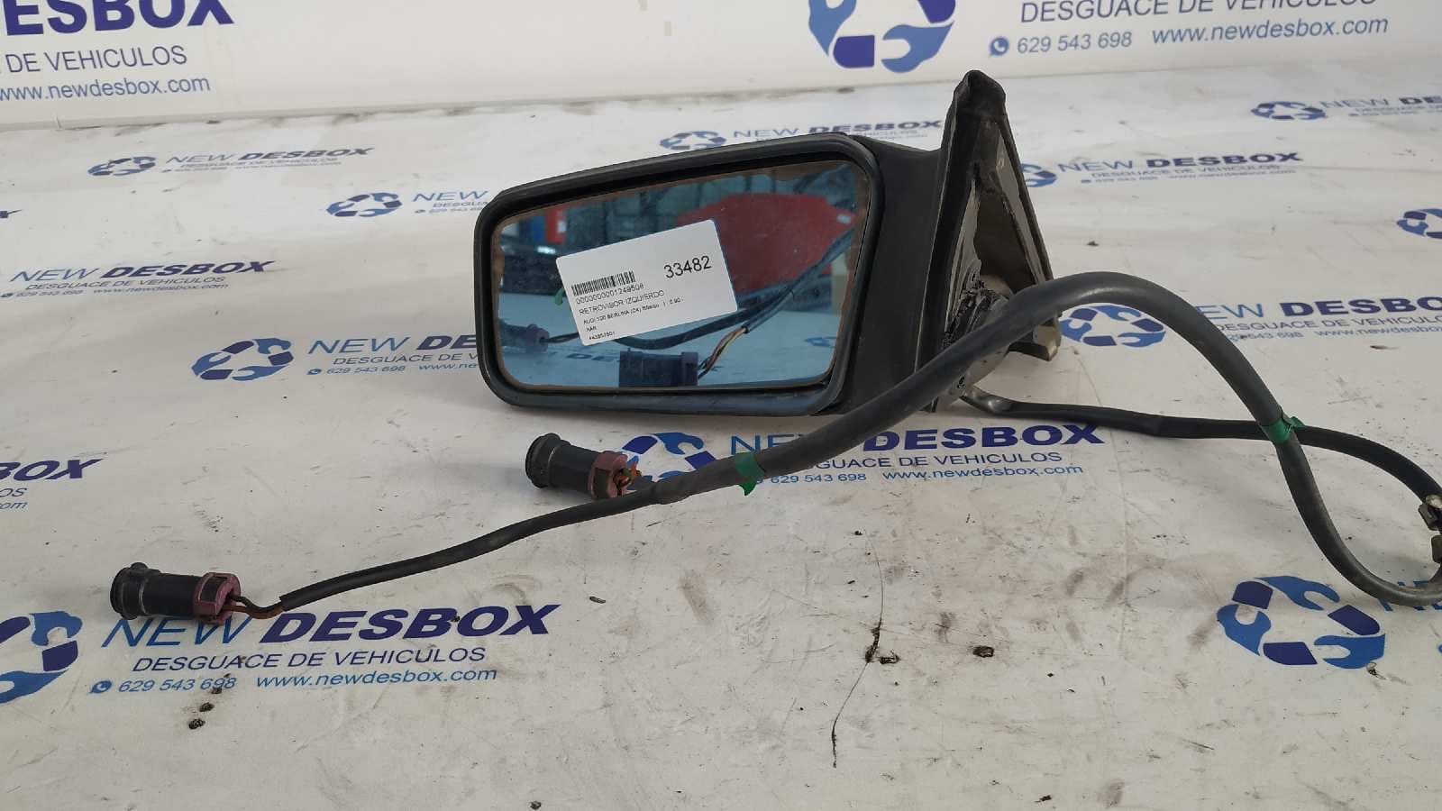 Recambio de RETROVISOR IZQUIERDO para AUDI 100 BERLINA (C4) Básico AAR referencia OEM IAM 443857501   - BLANCO