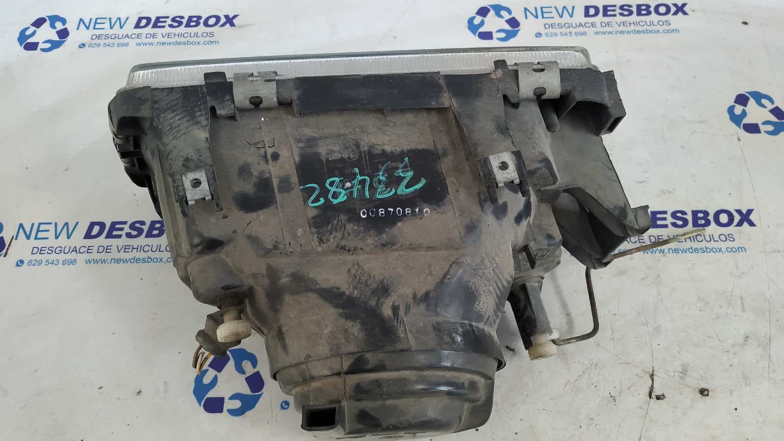 Recambio de FARO DERECHO para AUDI 100 BERLINA (C4) Básico AAR referencia OEM IAM 00870810   - BLANCO 2